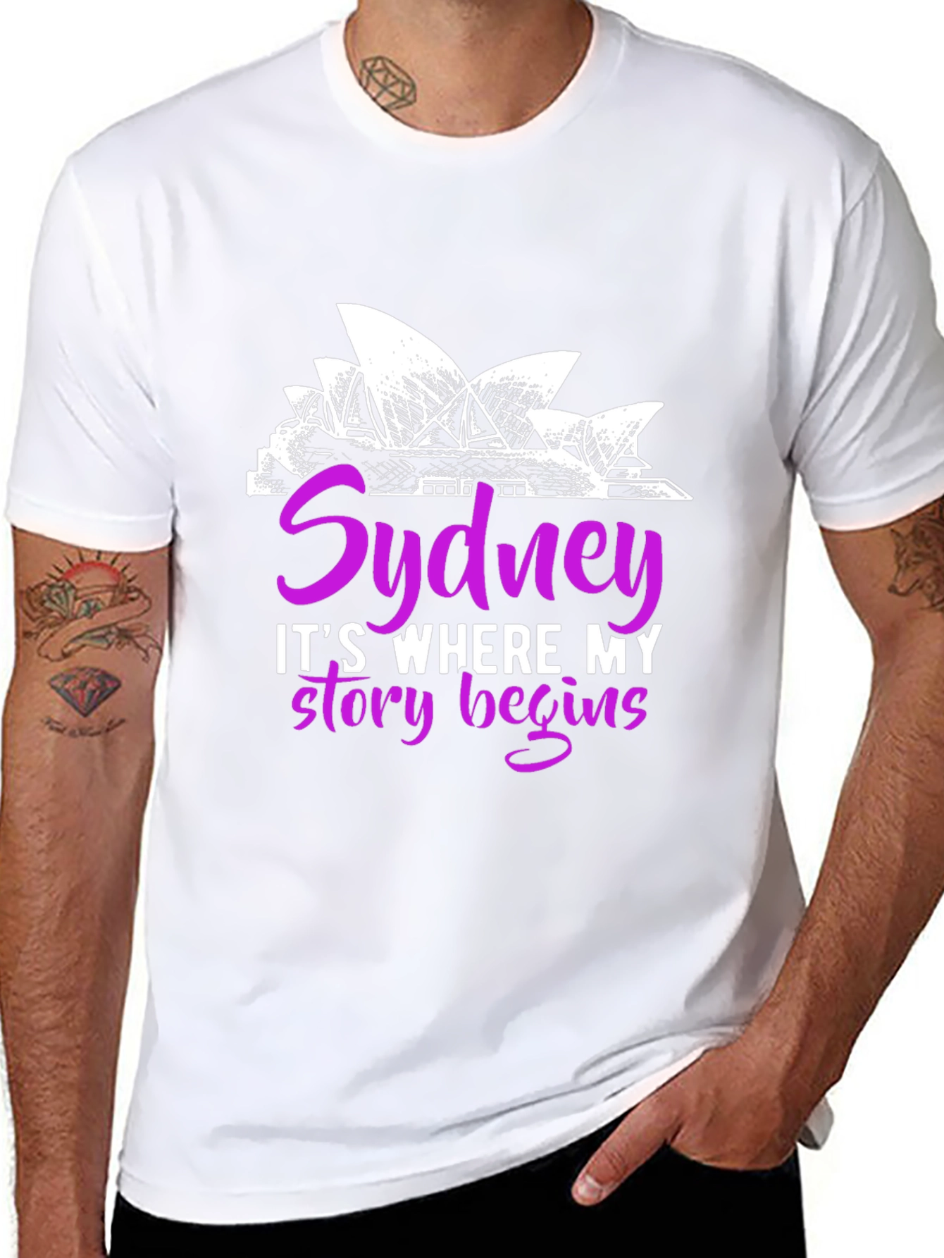 Sydney Opera House Graphic T-Shirt