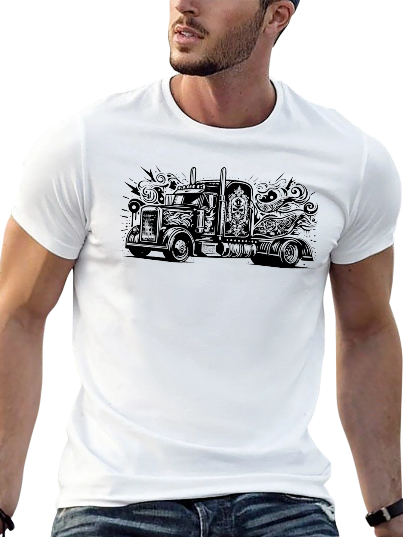 Black Truck Graphic Tee
