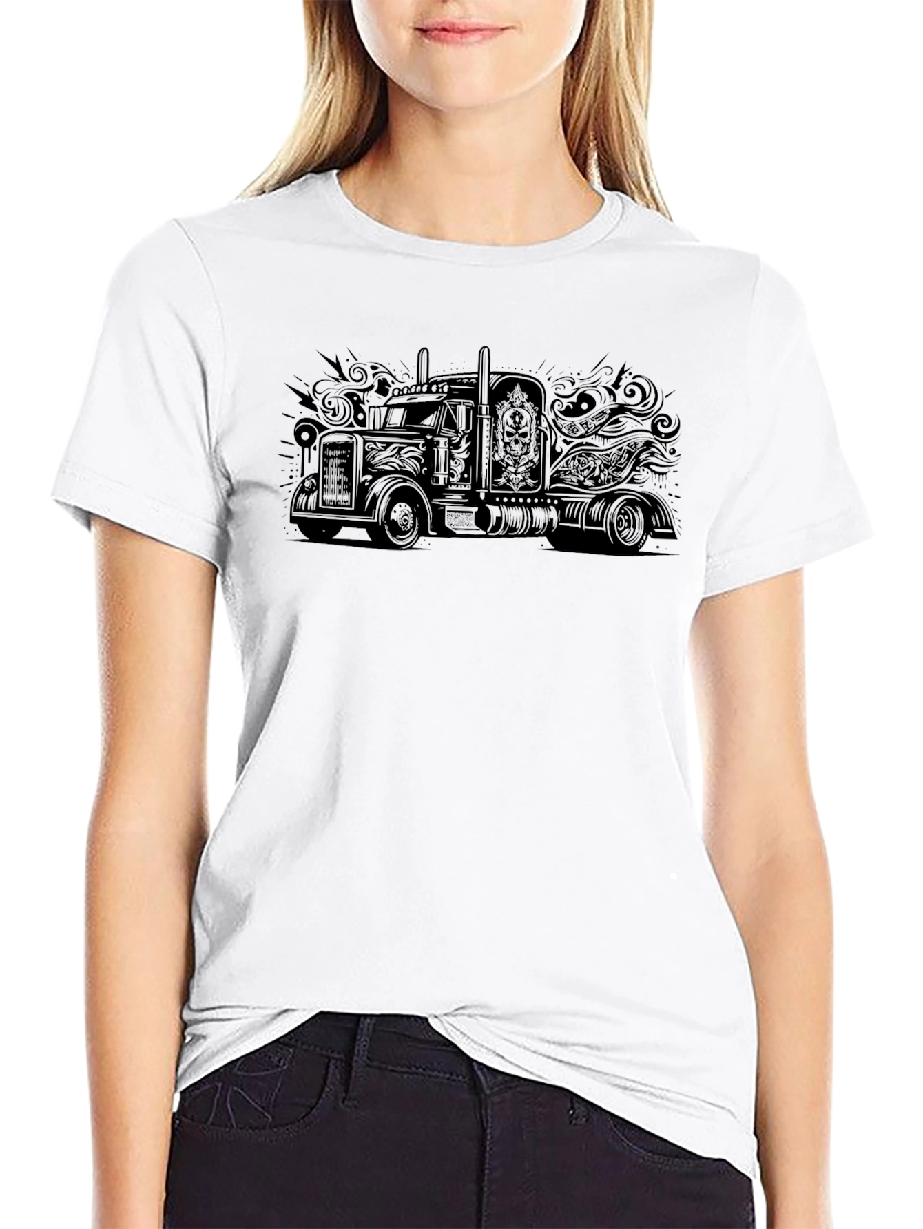 Black Truck Graphic Tee