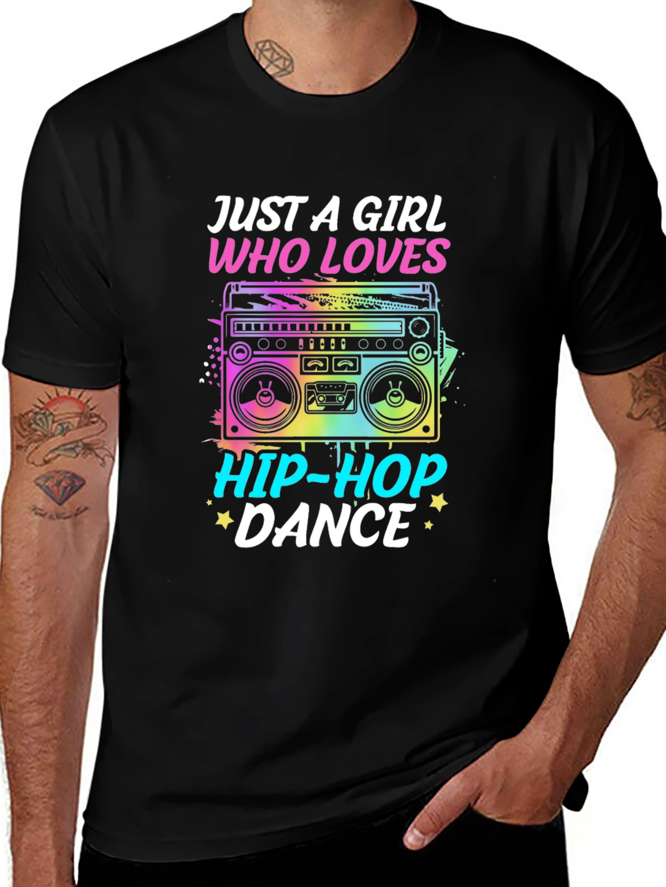 Just a Girl Who Loves Hip-Hop Dance T-Shirt
