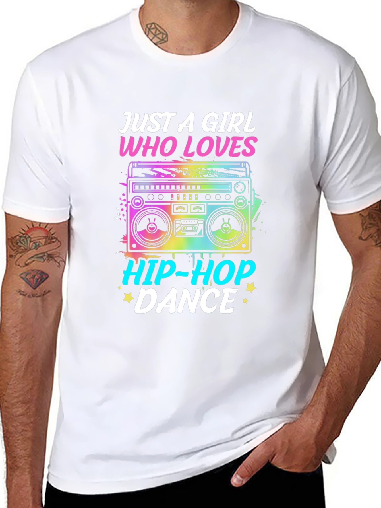 Just a Girl Who Loves Hip-Hop Dance T-Shirt