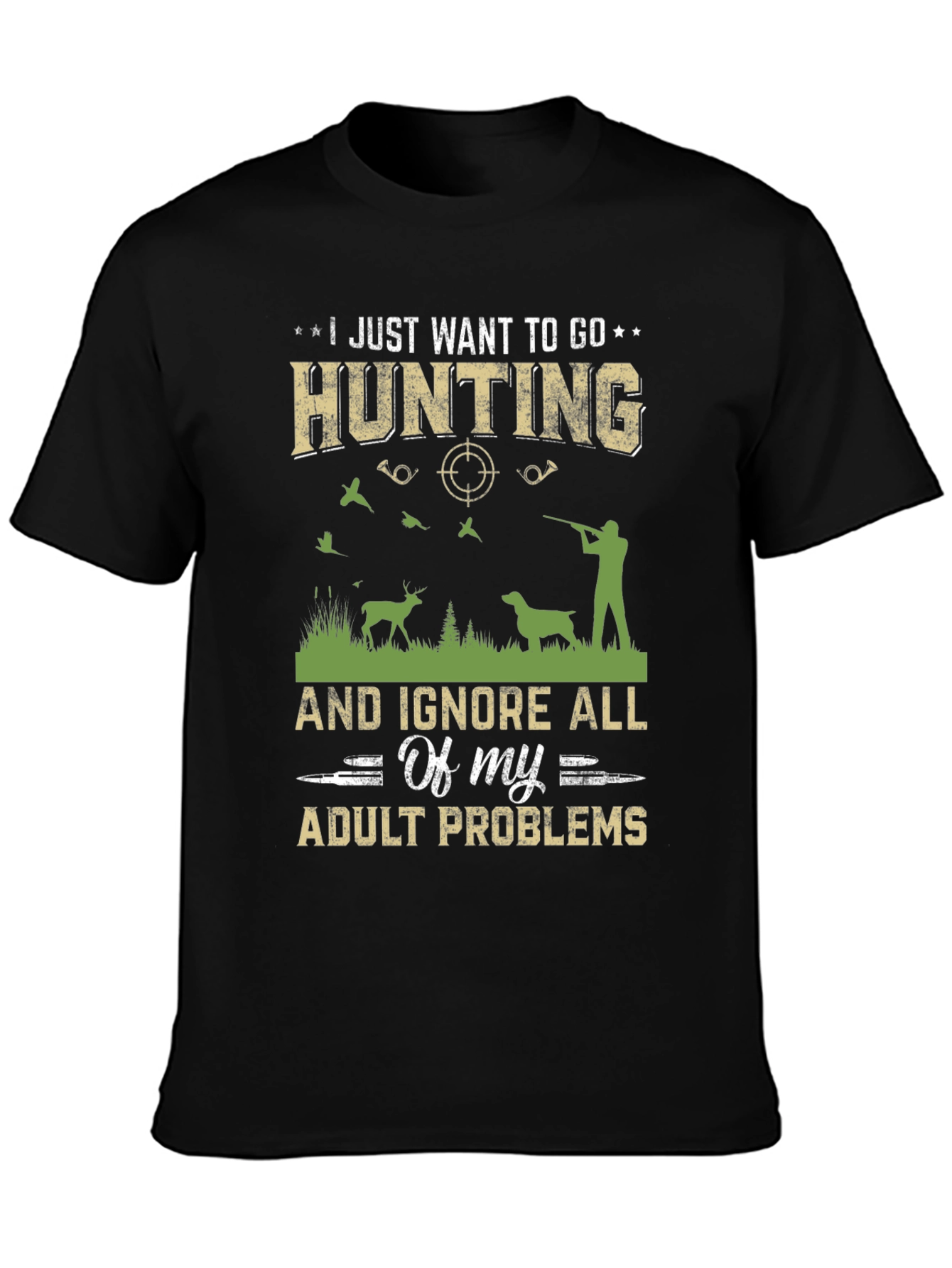 Hunting Adult Problems T-Shirt