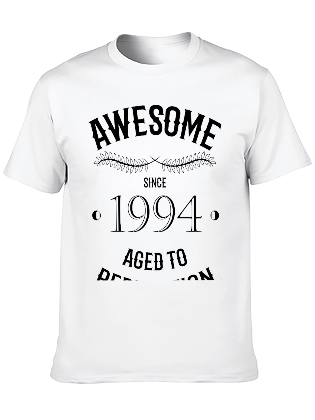 Awesome Since 1994 Aged to Perfection Black T-Shirt