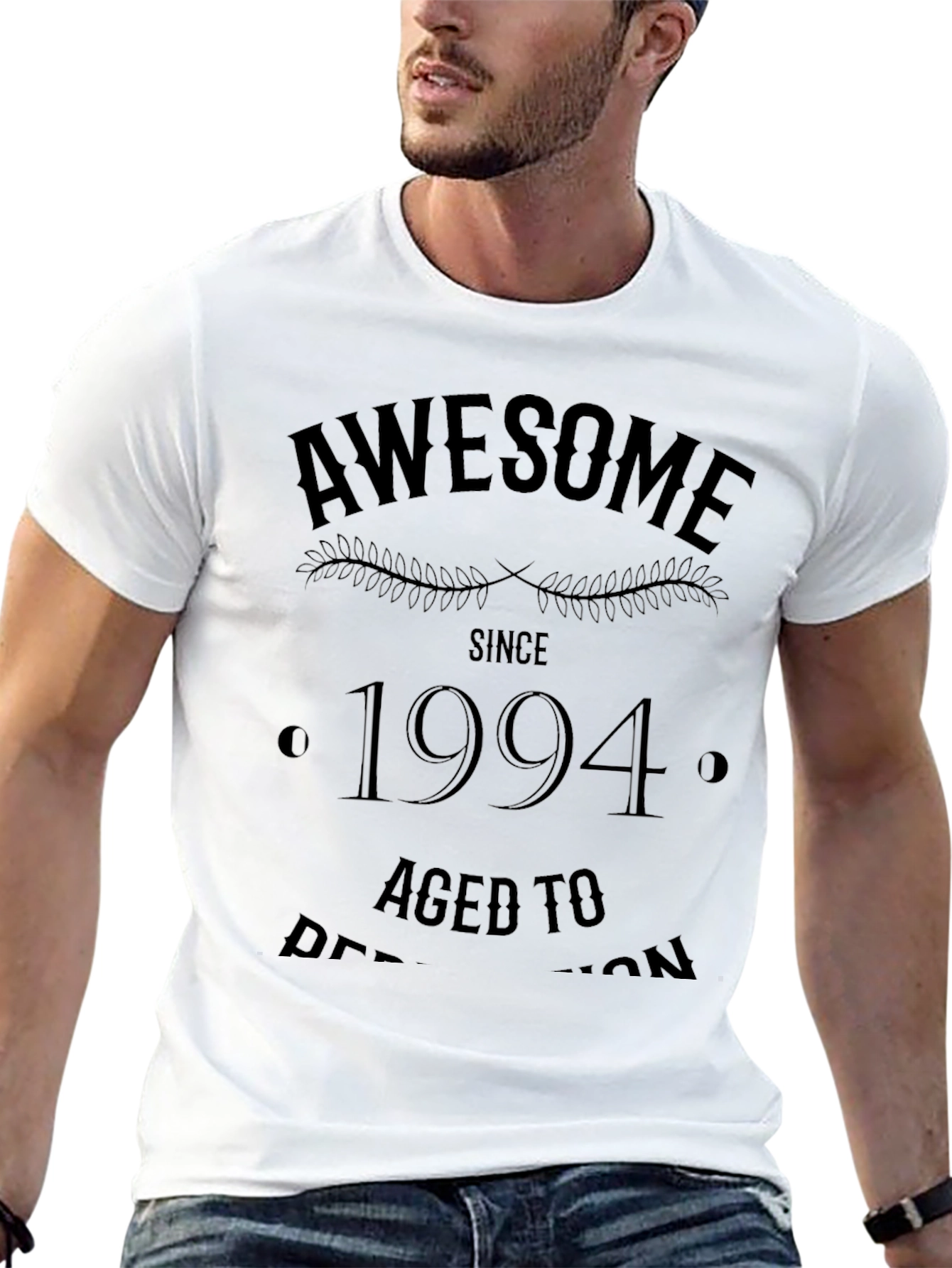 Awesome Since 1994 Aged to Perfection Black T-Shirt