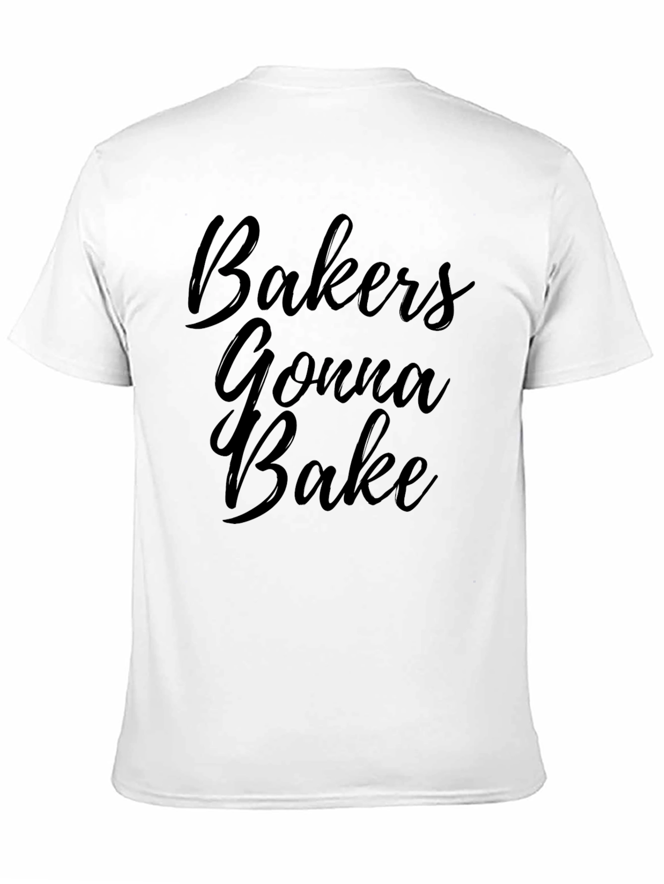 Bakers Gonna Bake Black Graphic Tee