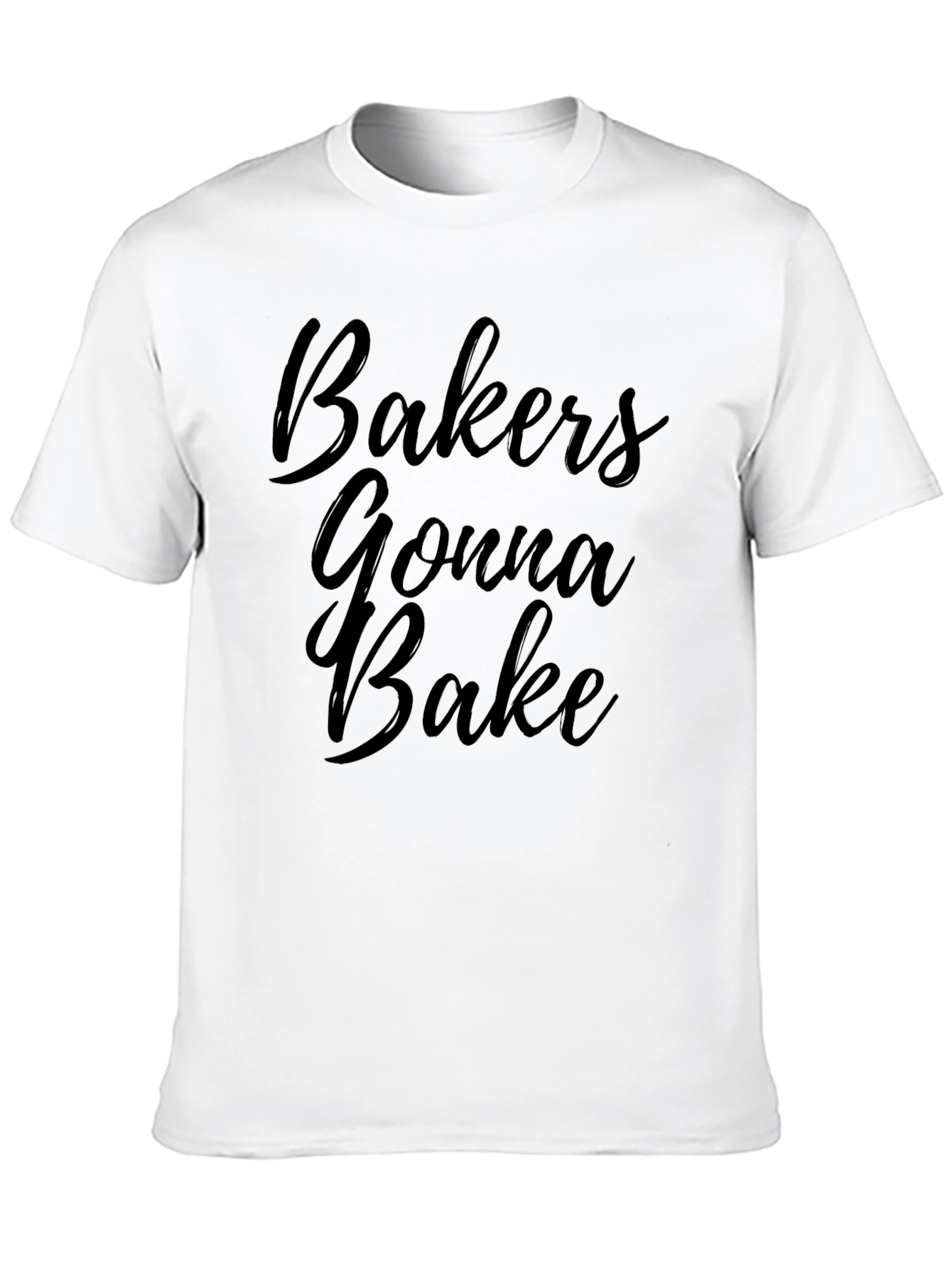 Bakers Gonna Bake Black Graphic Tee
