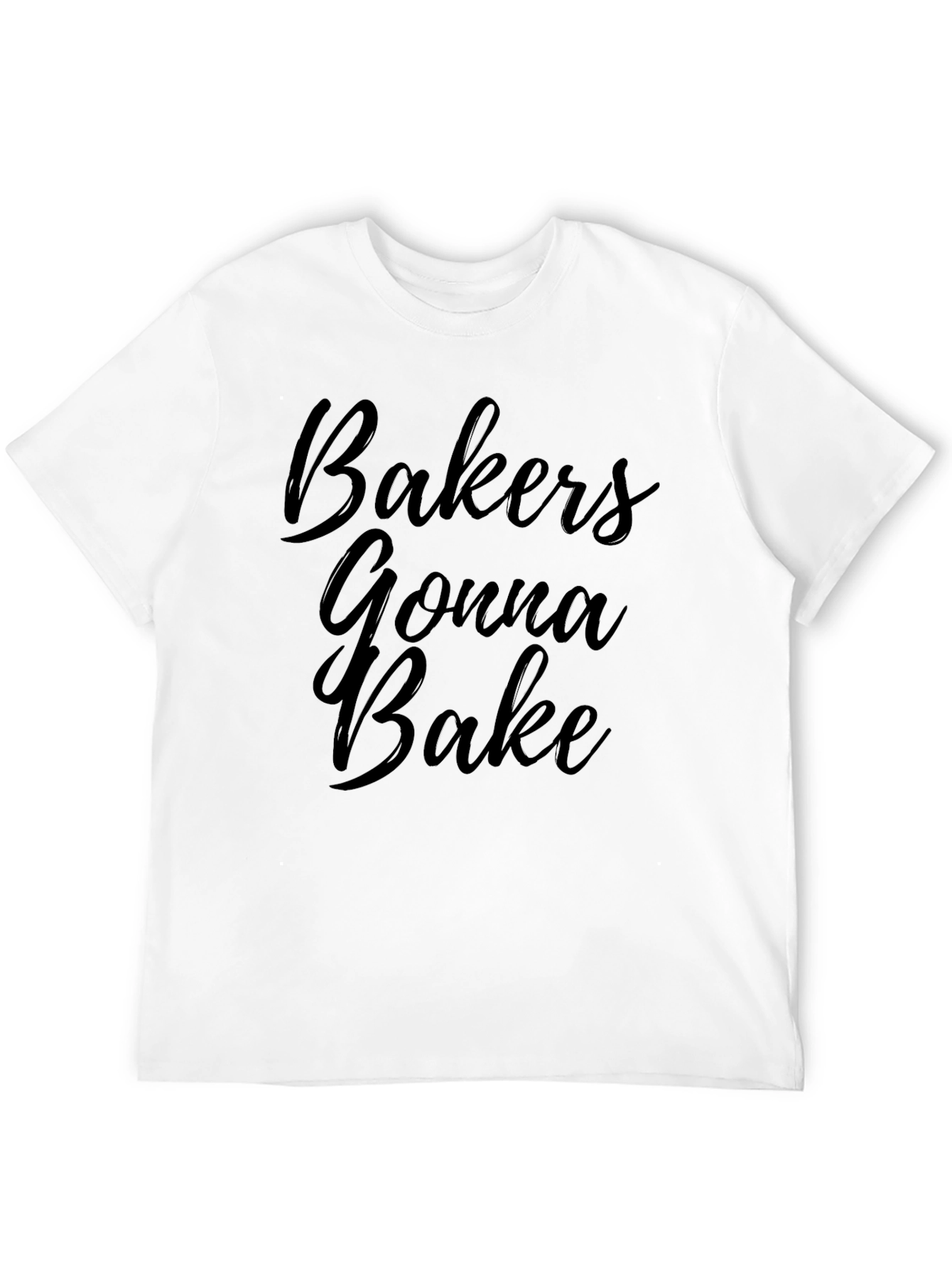 Bakers Gonna Bake Black Graphic Tee