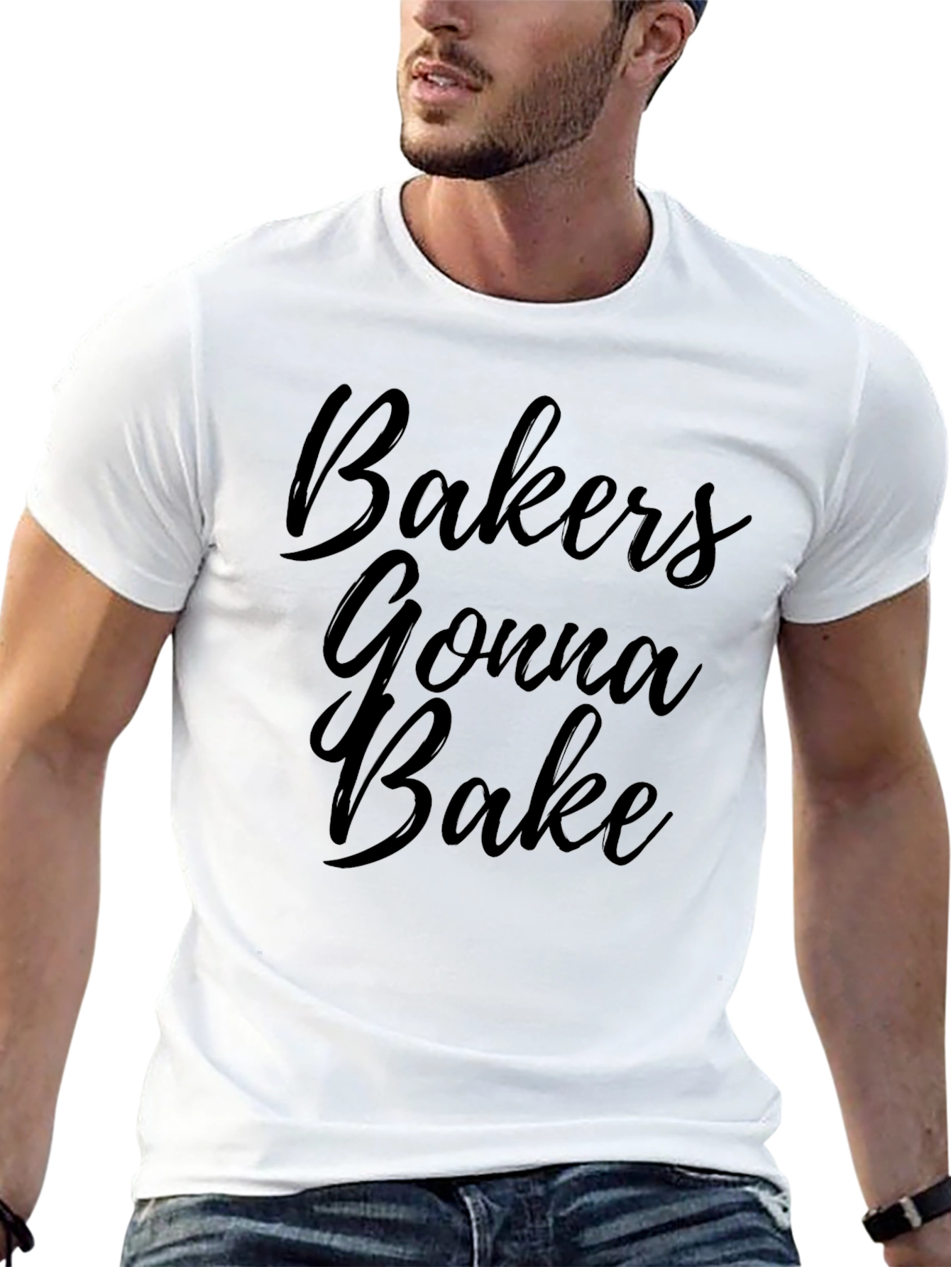 Bakers Gonna Bake Black Graphic Tee