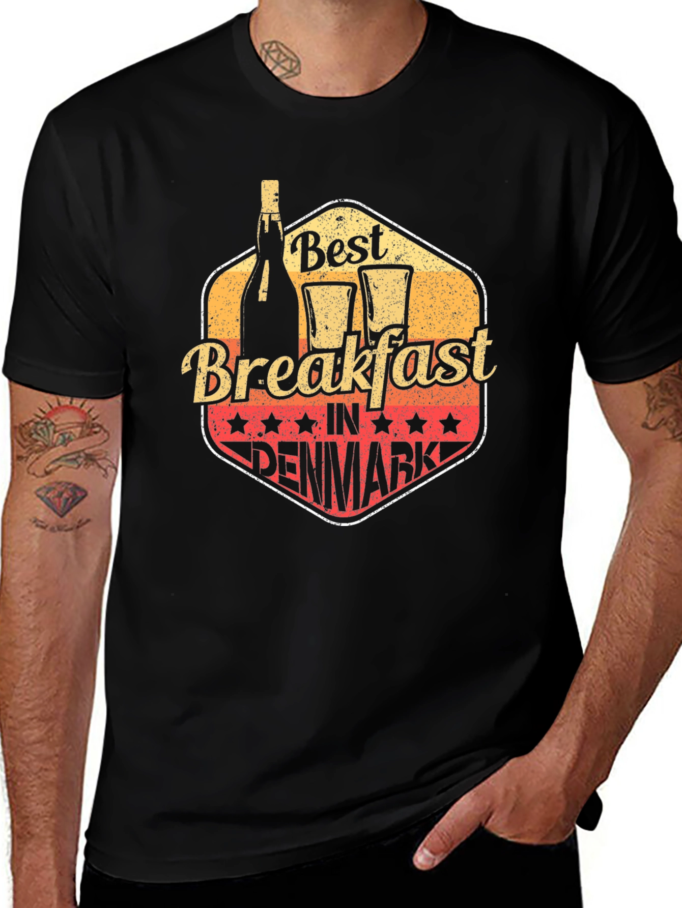 Best Breakfast In Denmark Graphic T-Shirt