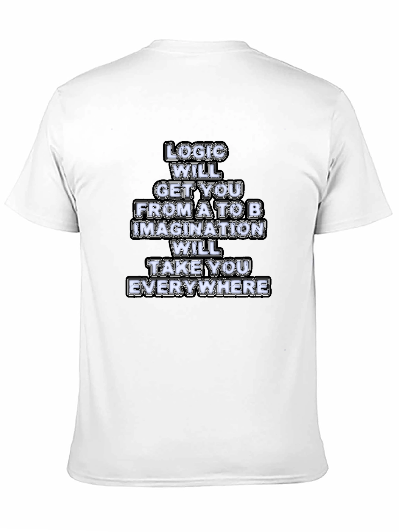 Logic and Imagination Graphic Tee - Black