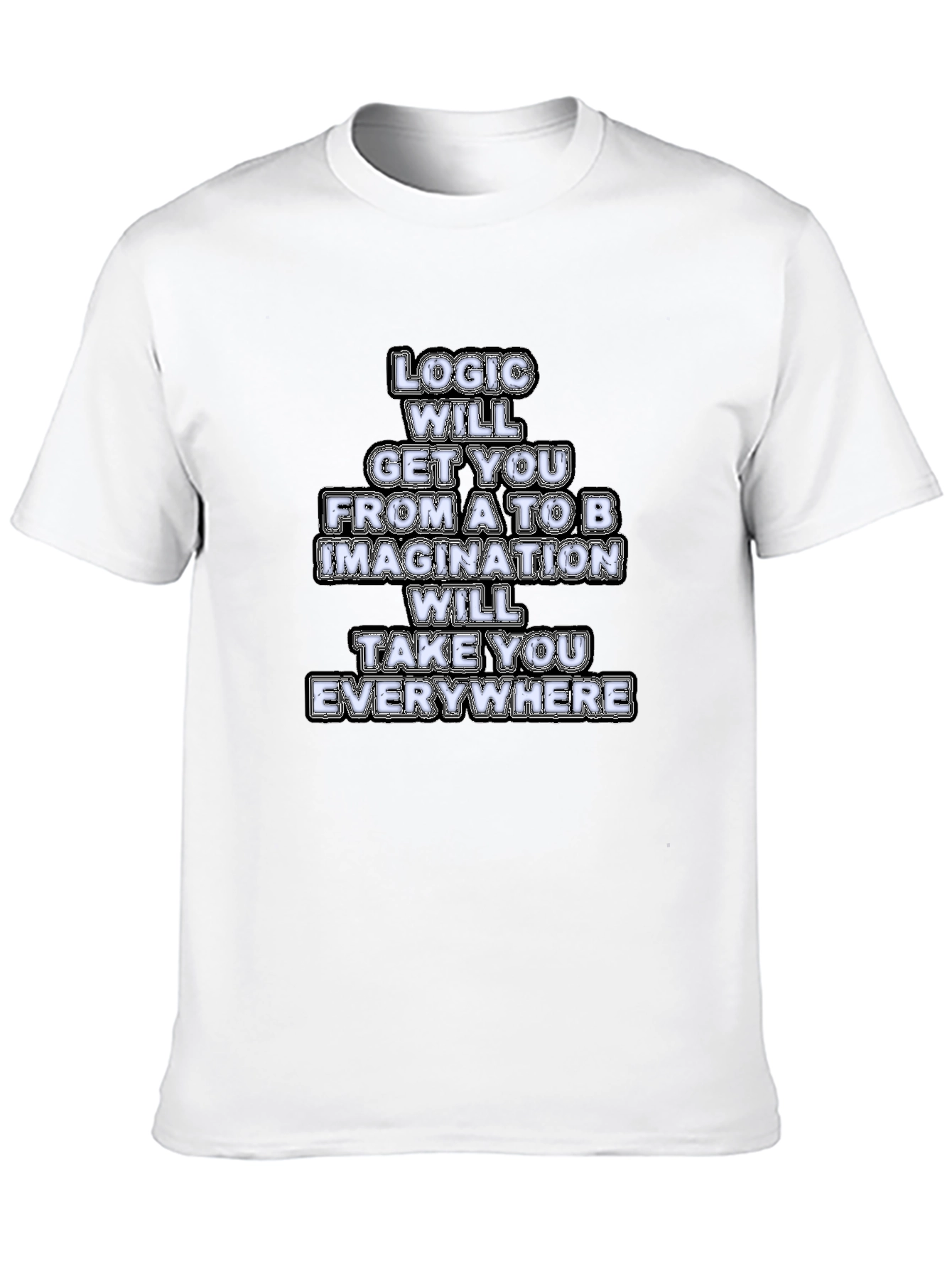 Logic and Imagination Graphic Tee - Black