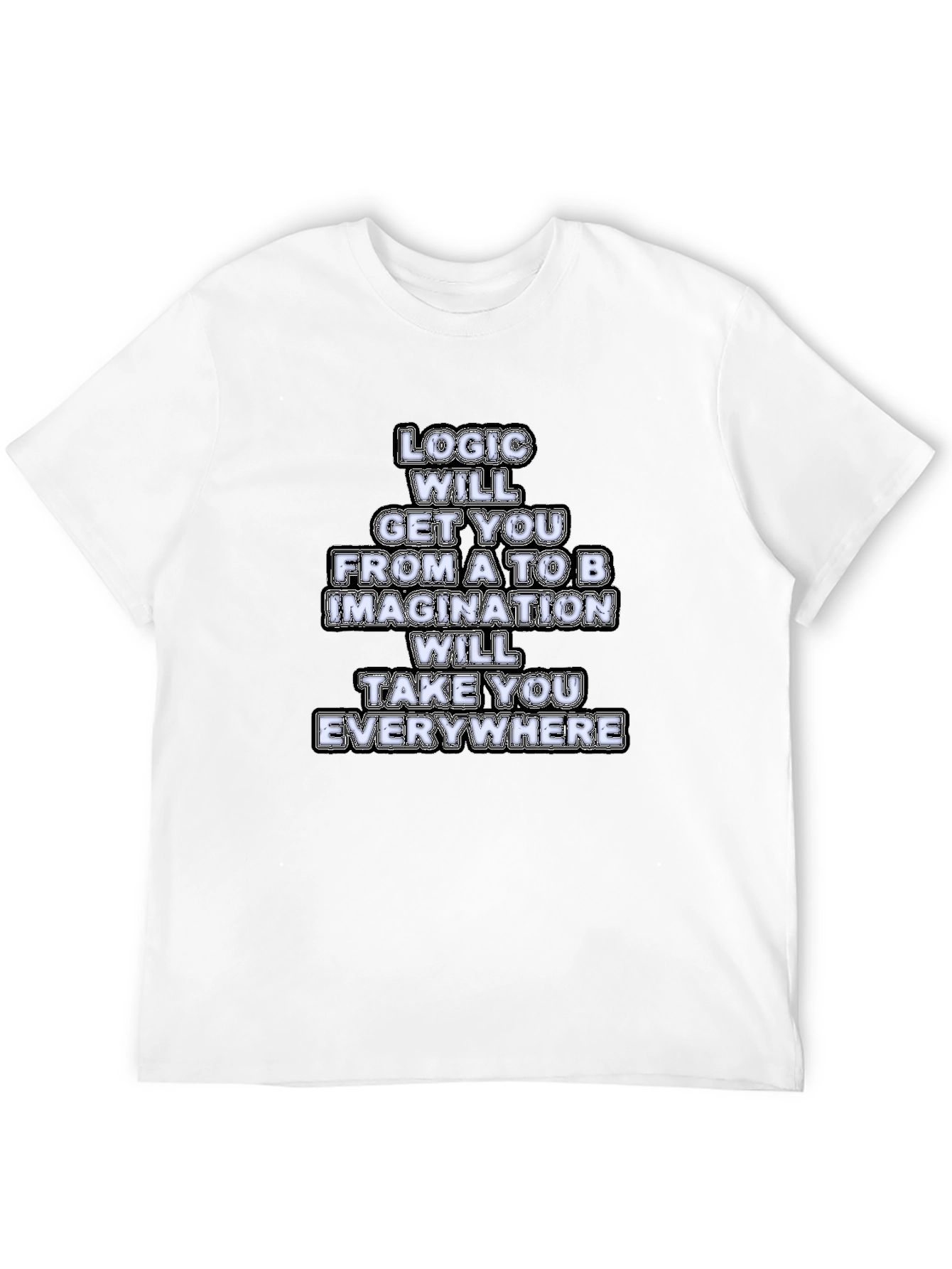 Logic and Imagination Graphic Tee - Black