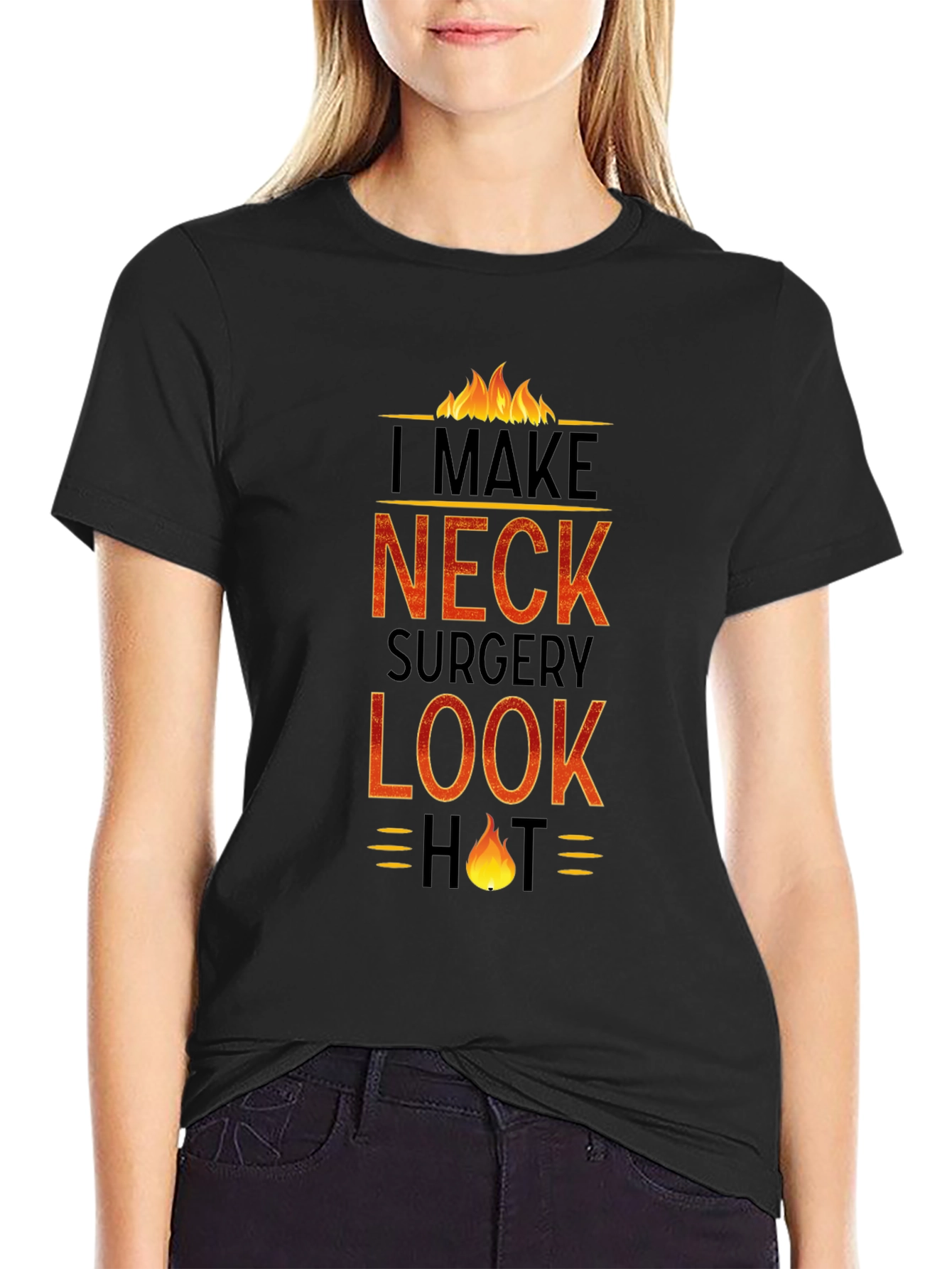 Funny Neck Surgery Hot T-Shirt