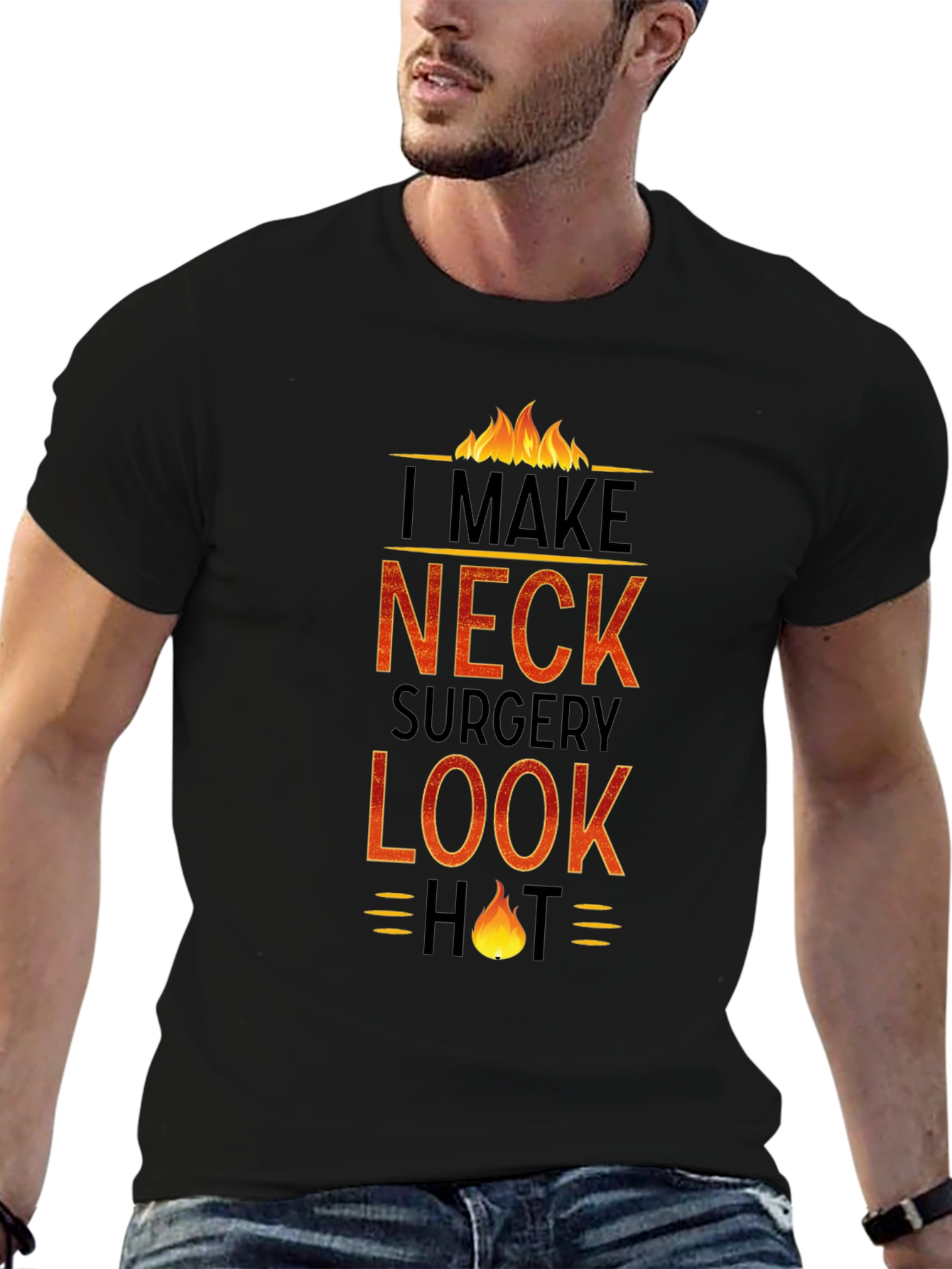Funny Neck Surgery Hot T-Shirt