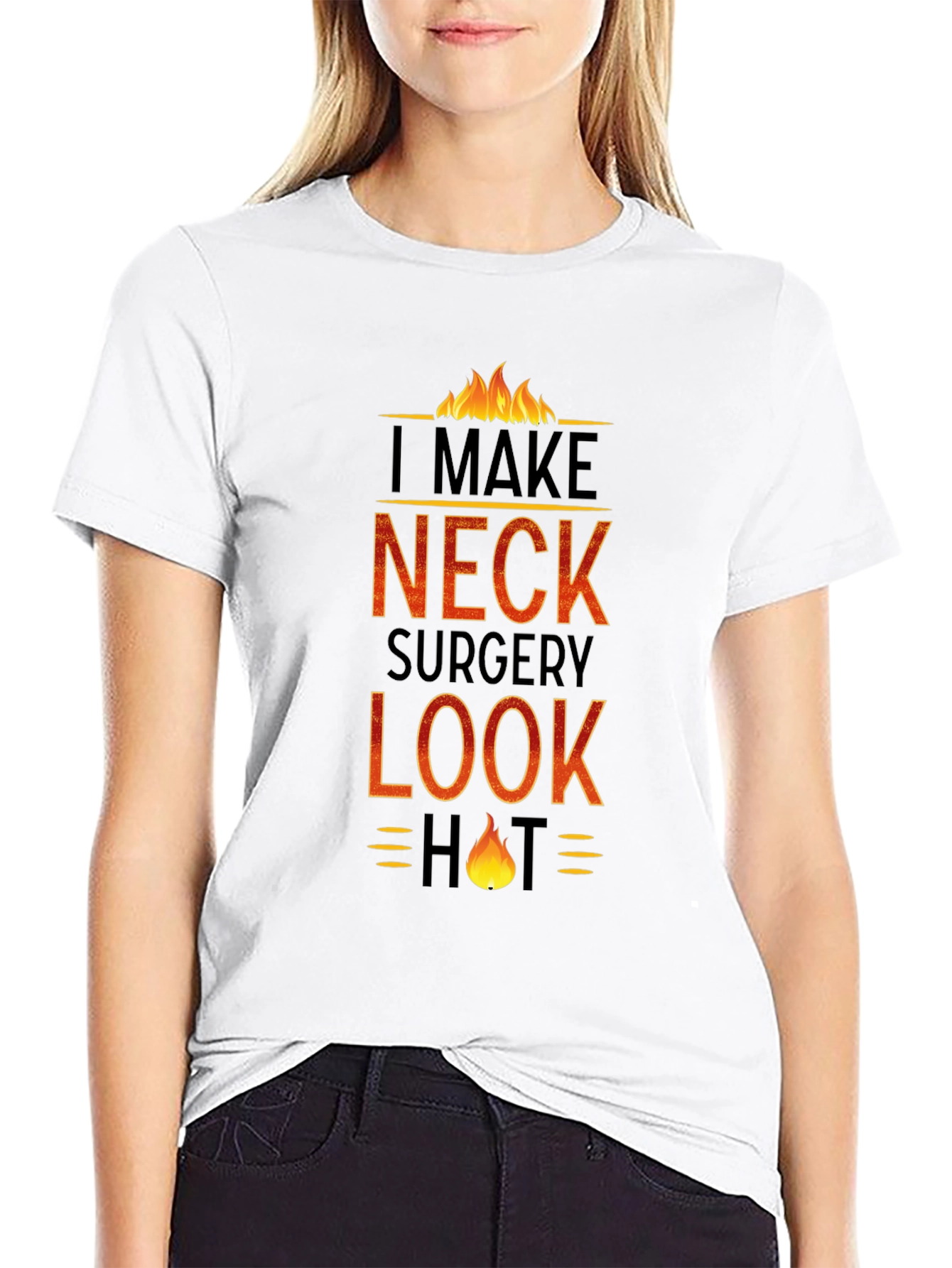 Funny Neck Surgery Hot T-Shirt