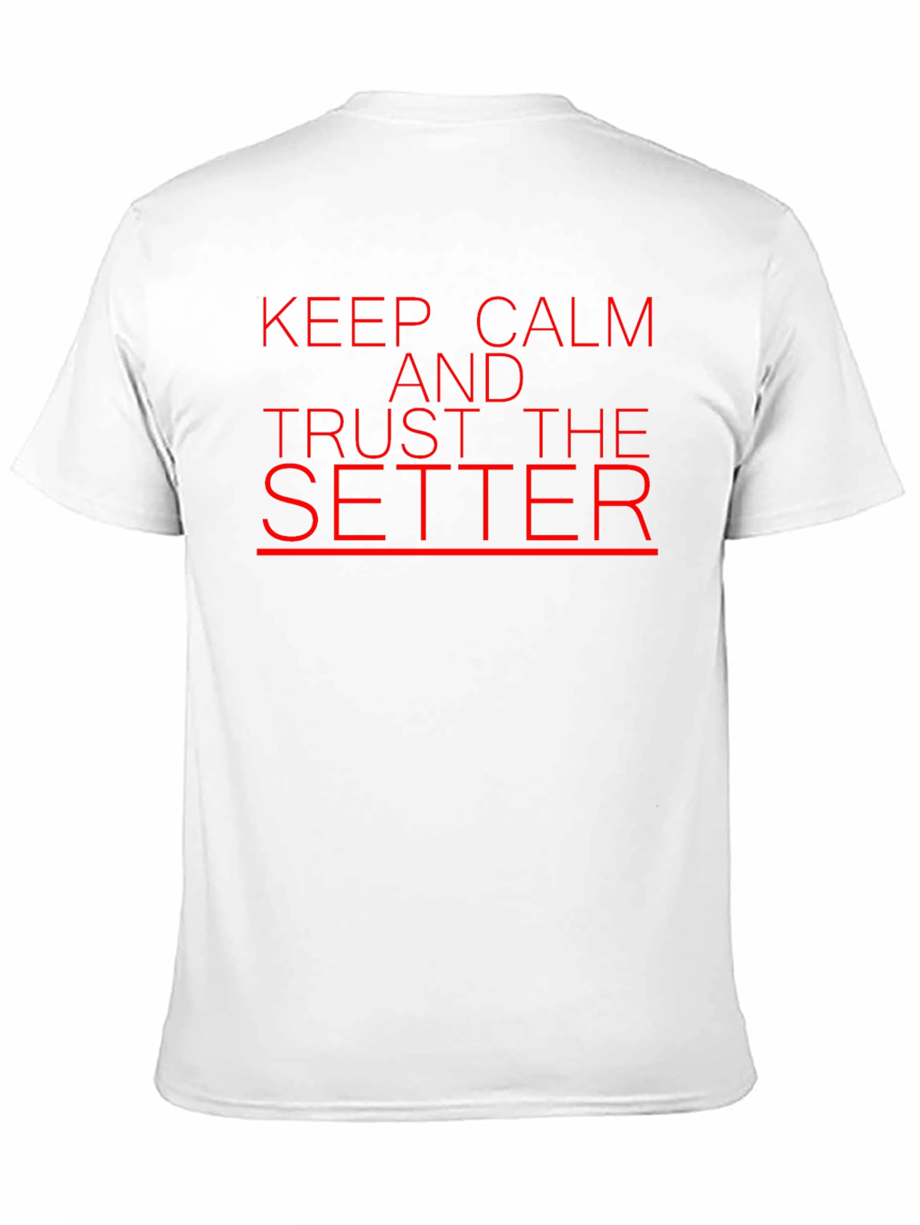Keep Calm Setter T-Shirt - Volleyball Player Tee