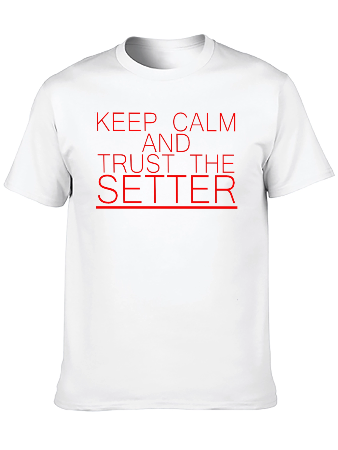 Keep Calm Setter T-Shirt - Volleyball Player Tee