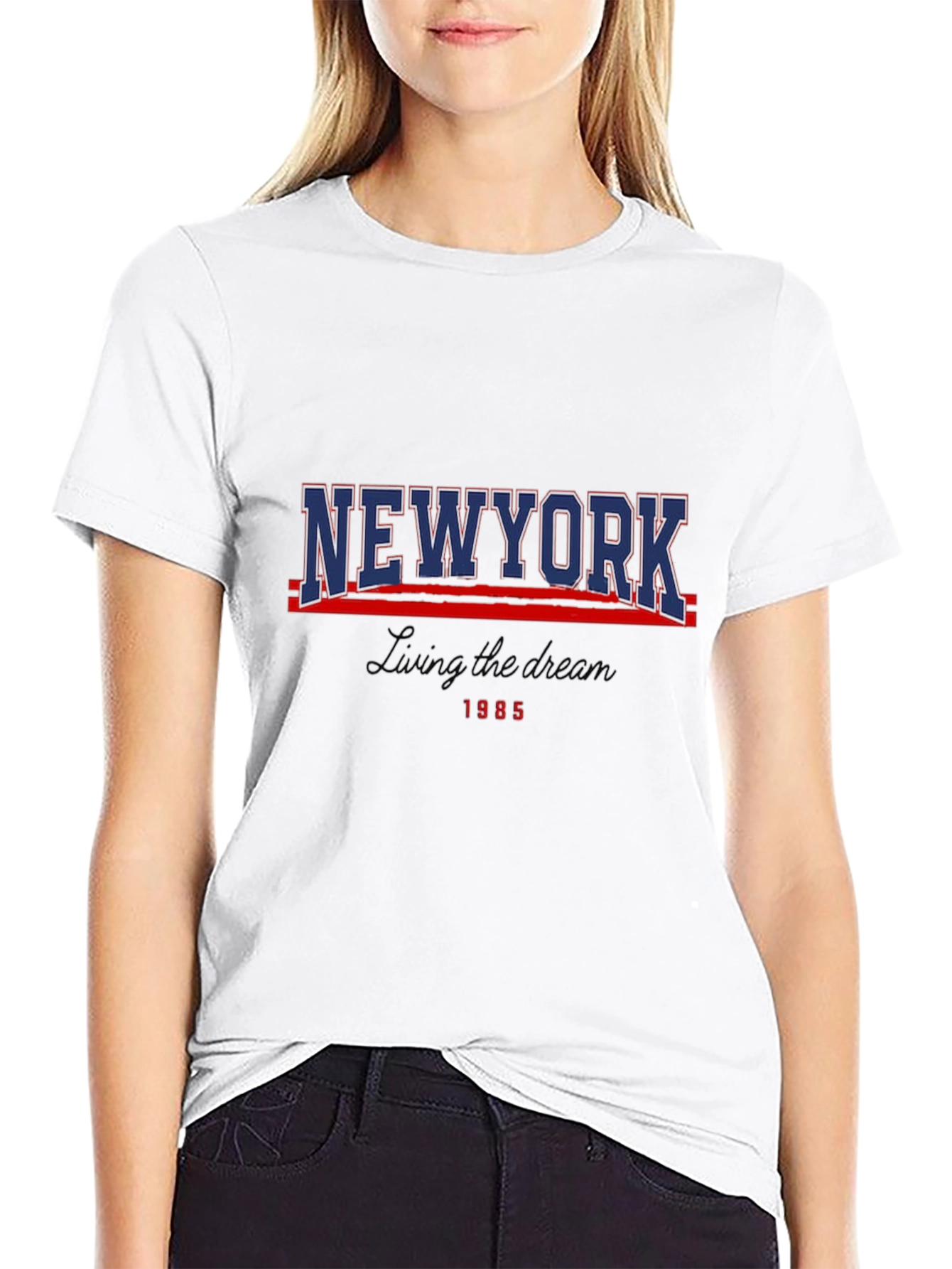New York Living the Dream 1985 Graphic Tee