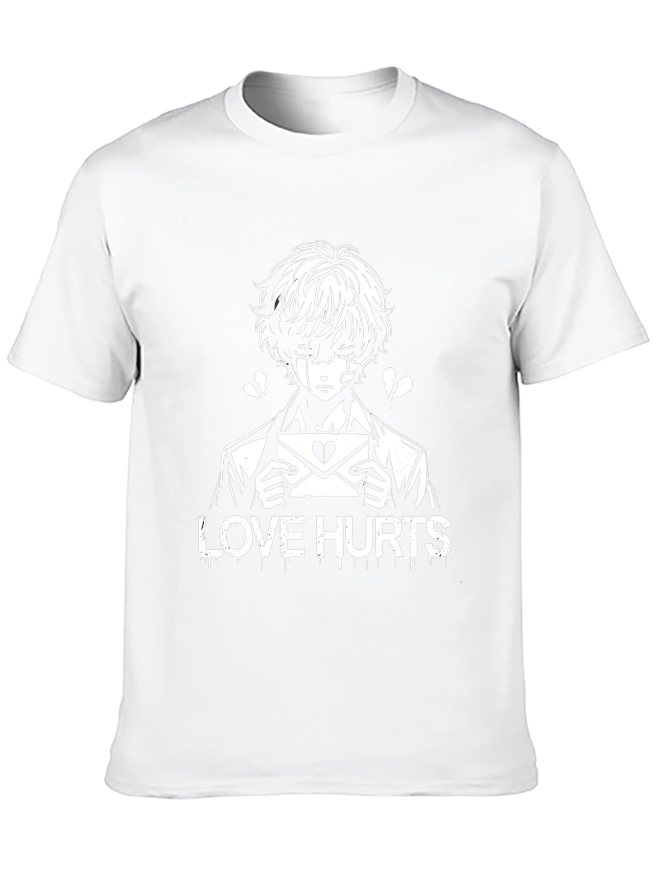 Love Hurts Graphic T-Shirt - Black