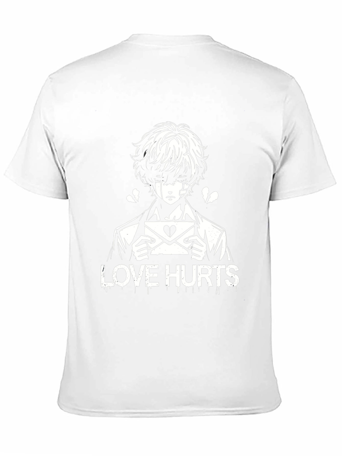 Love Hurts Graphic T-Shirt - Black