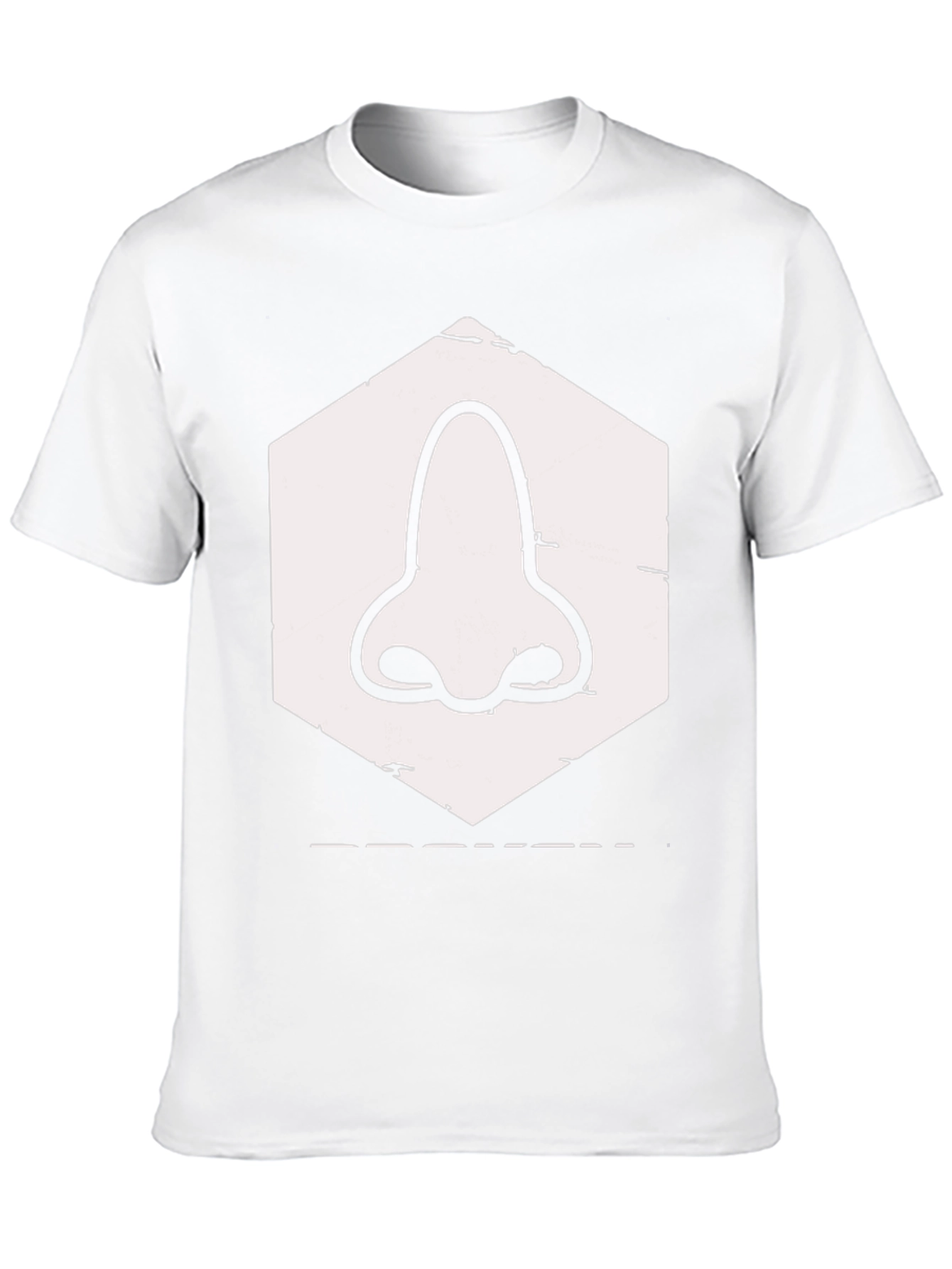 Nose Graphic Tee - Black Cotton T-Shirt