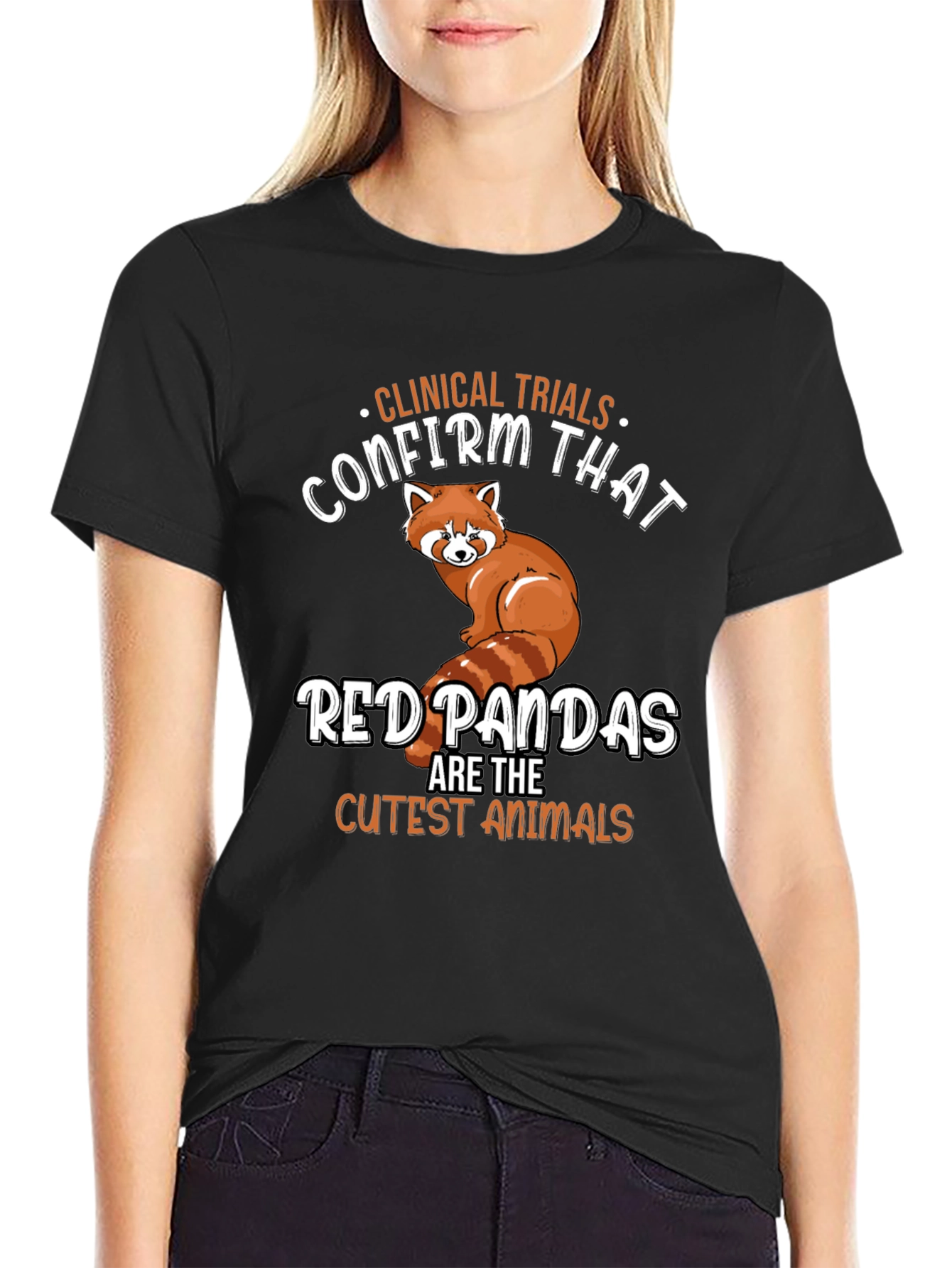 Red Panda T-Shirt - Clinical Trials Cutest Animals