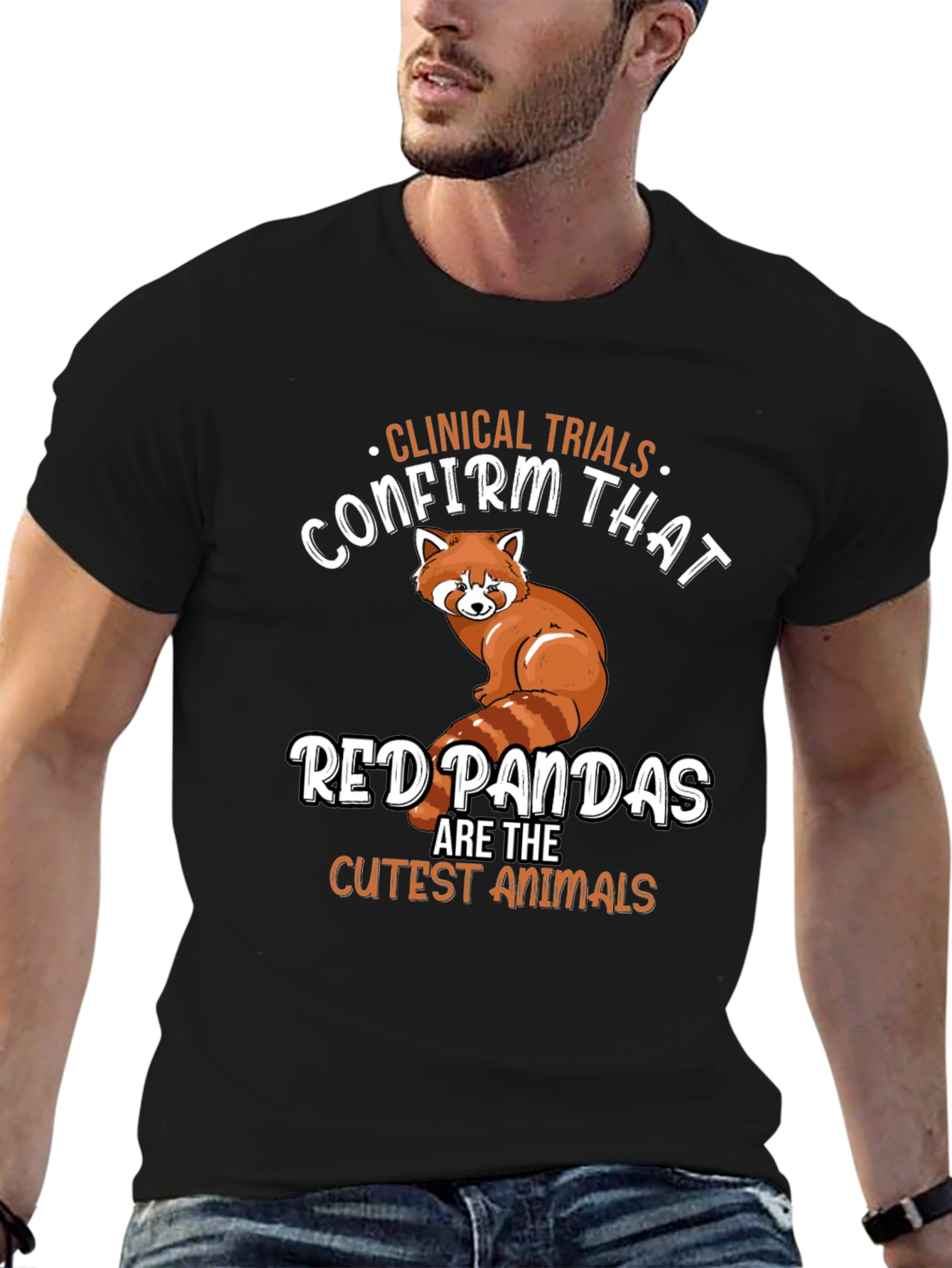 Red Panda T-Shirt - Clinical Trials Cutest Animals
