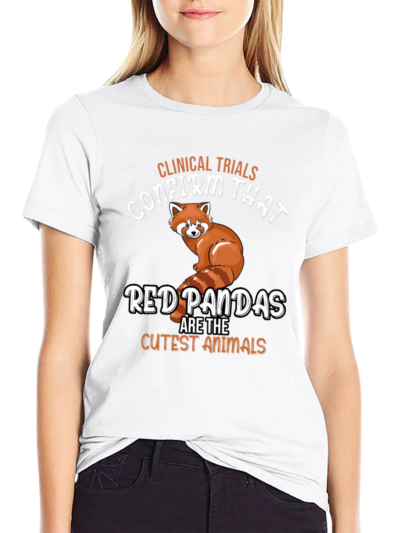 Red Panda T-Shirt - Clinical Trials Cutest Animals