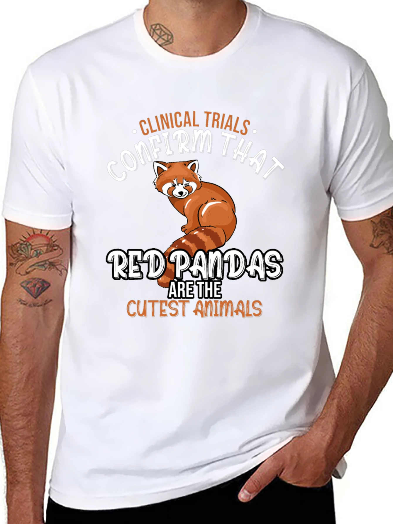 Red Panda T-Shirt - Clinical Trials Cutest Animals