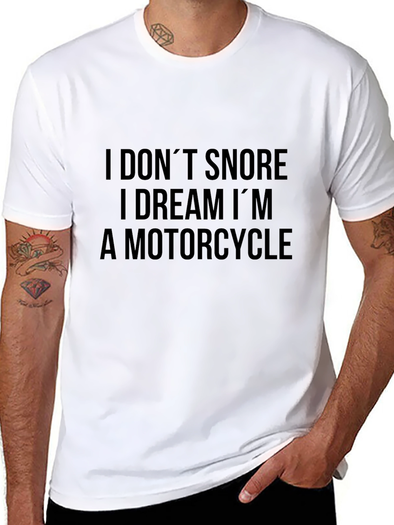 Funny Motorcycle Dream T-Shirt