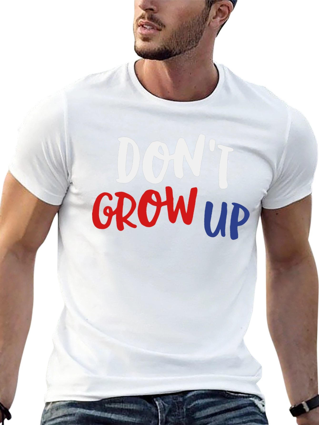 Dont Grow Up Graphic T-Shirt - Adulting is Optional!