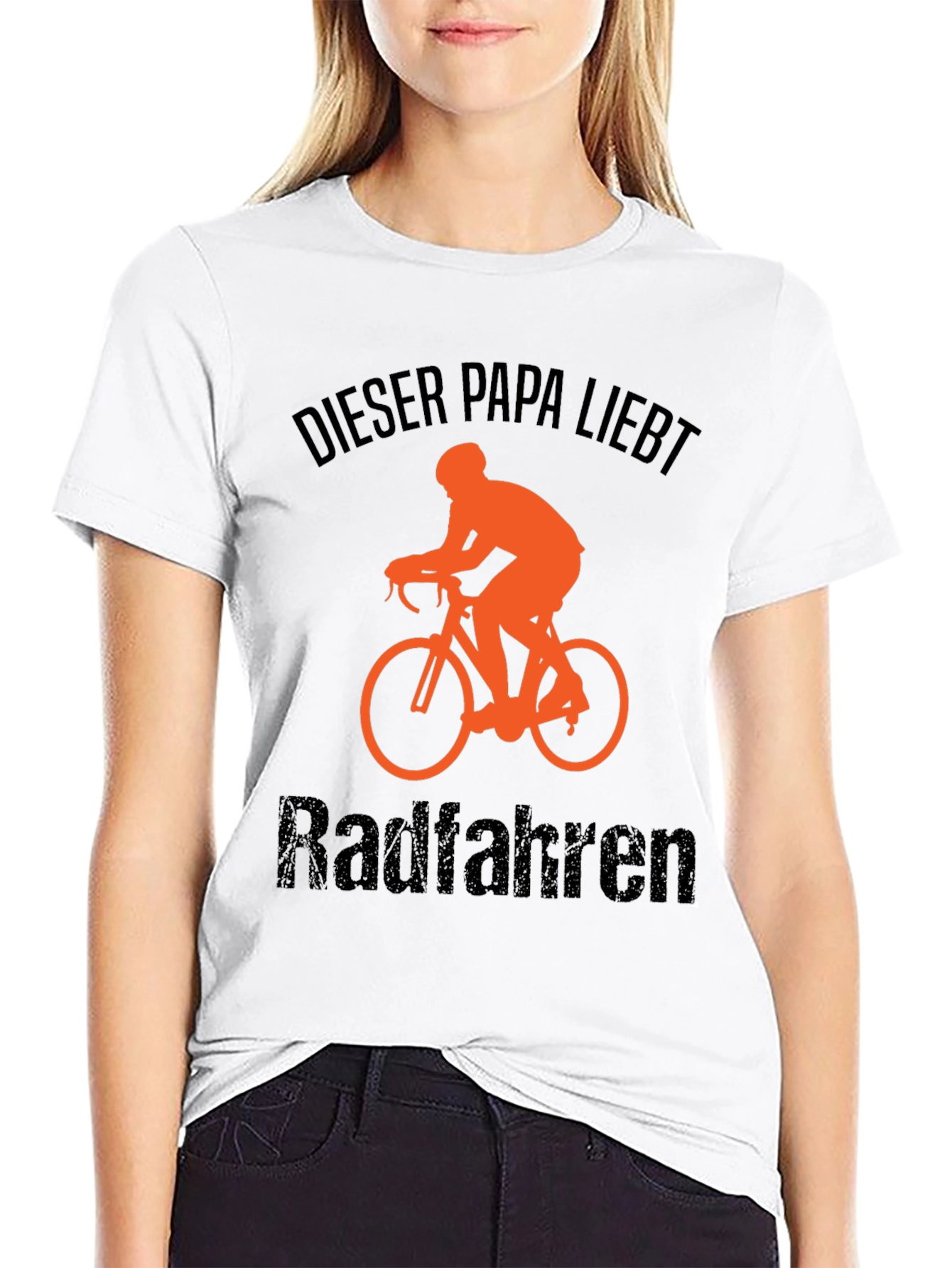 Dieser Papa Liebt Radfahren T-Shirt