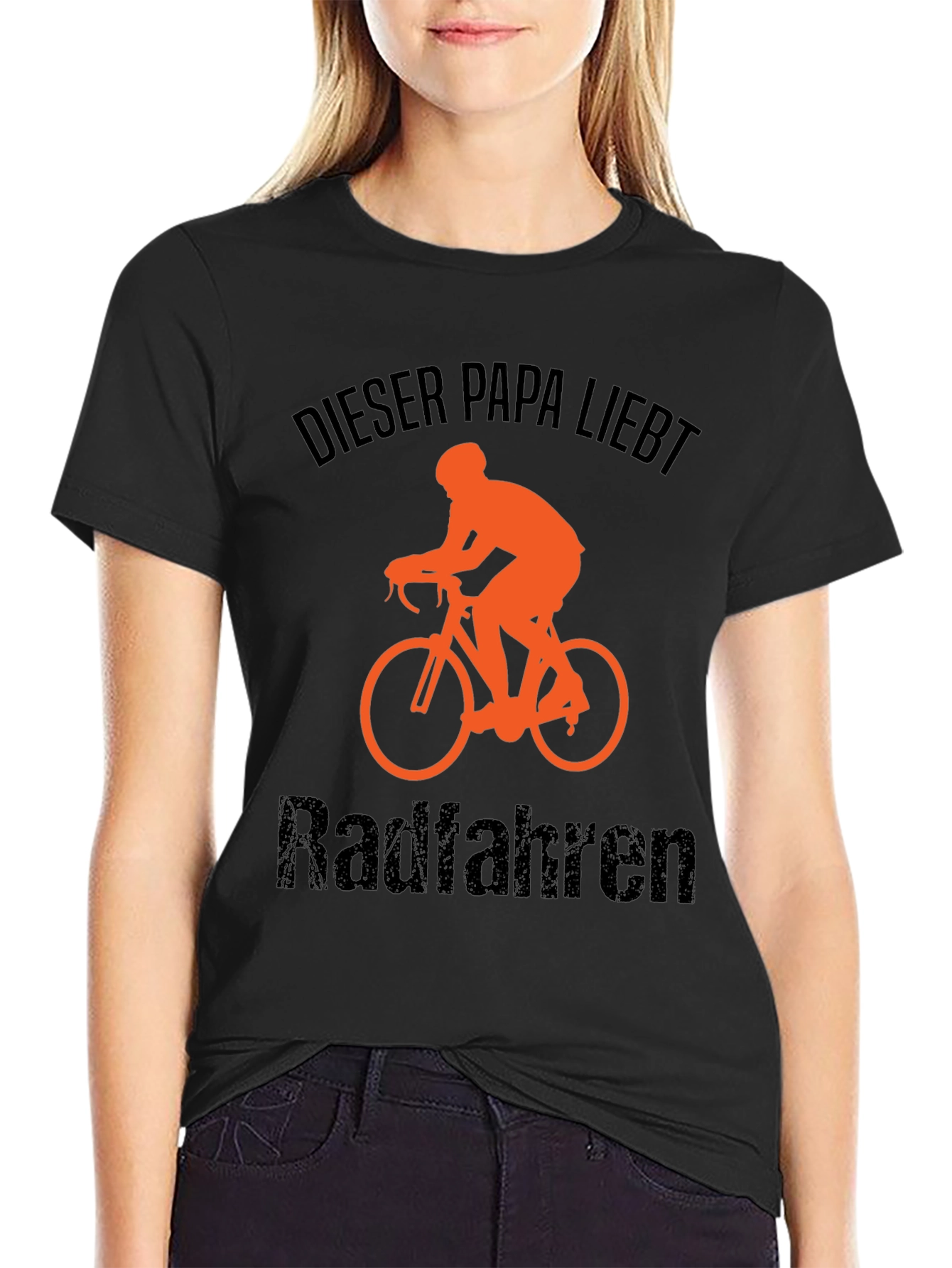 Dieser Papa Liebt Radfahren T-Shirt