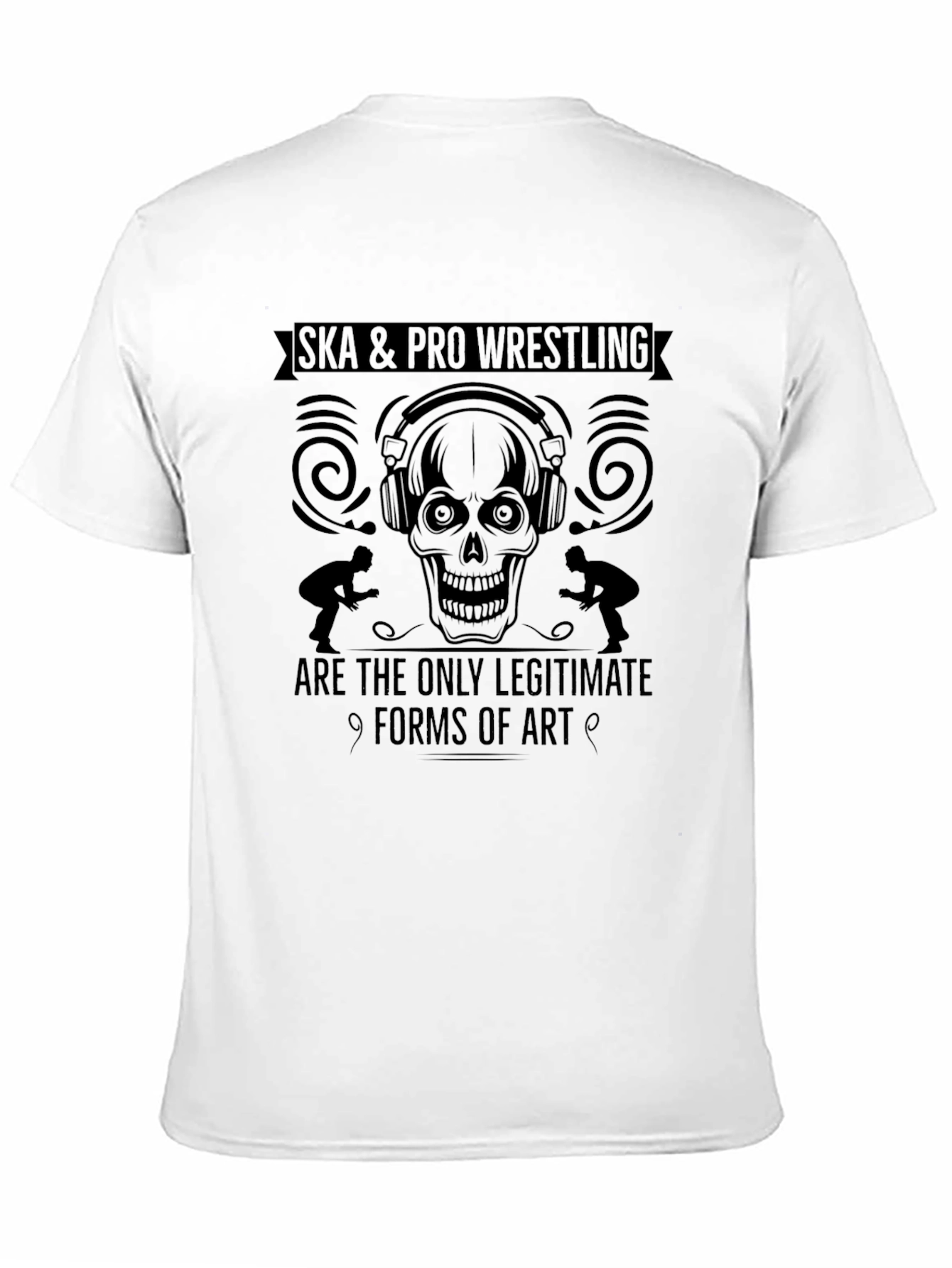 Ska & Pro Wrestling Art T-Shirt