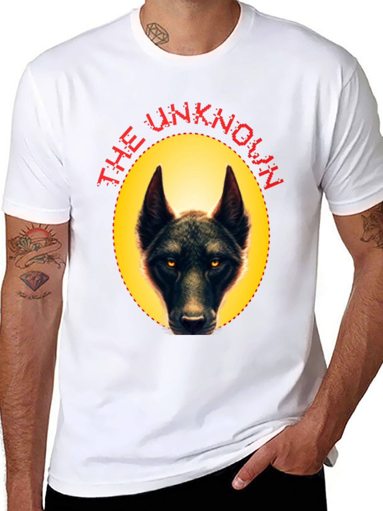 The Unknown Wolf Graphic Tee