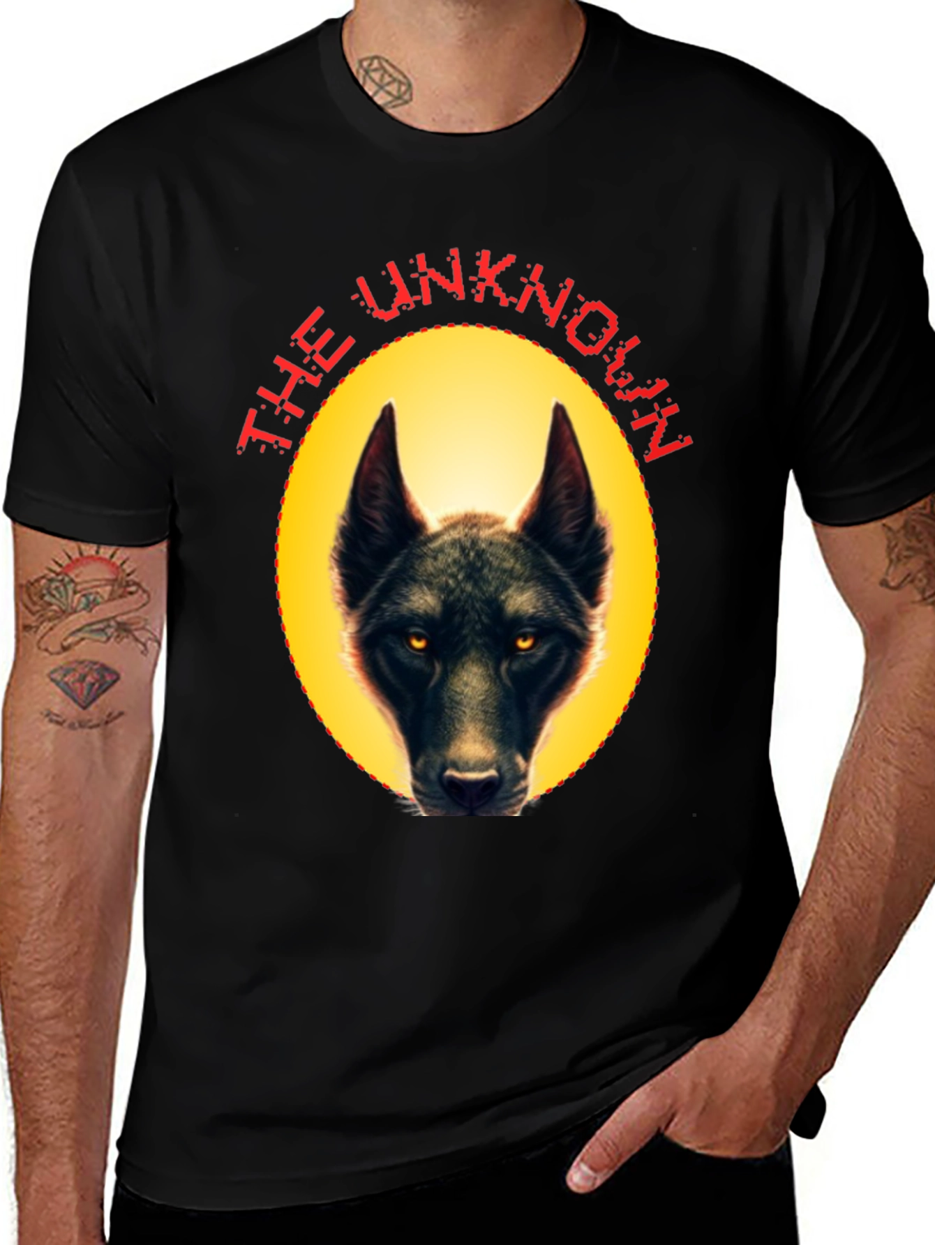 The Unknown Wolf Graphic Tee