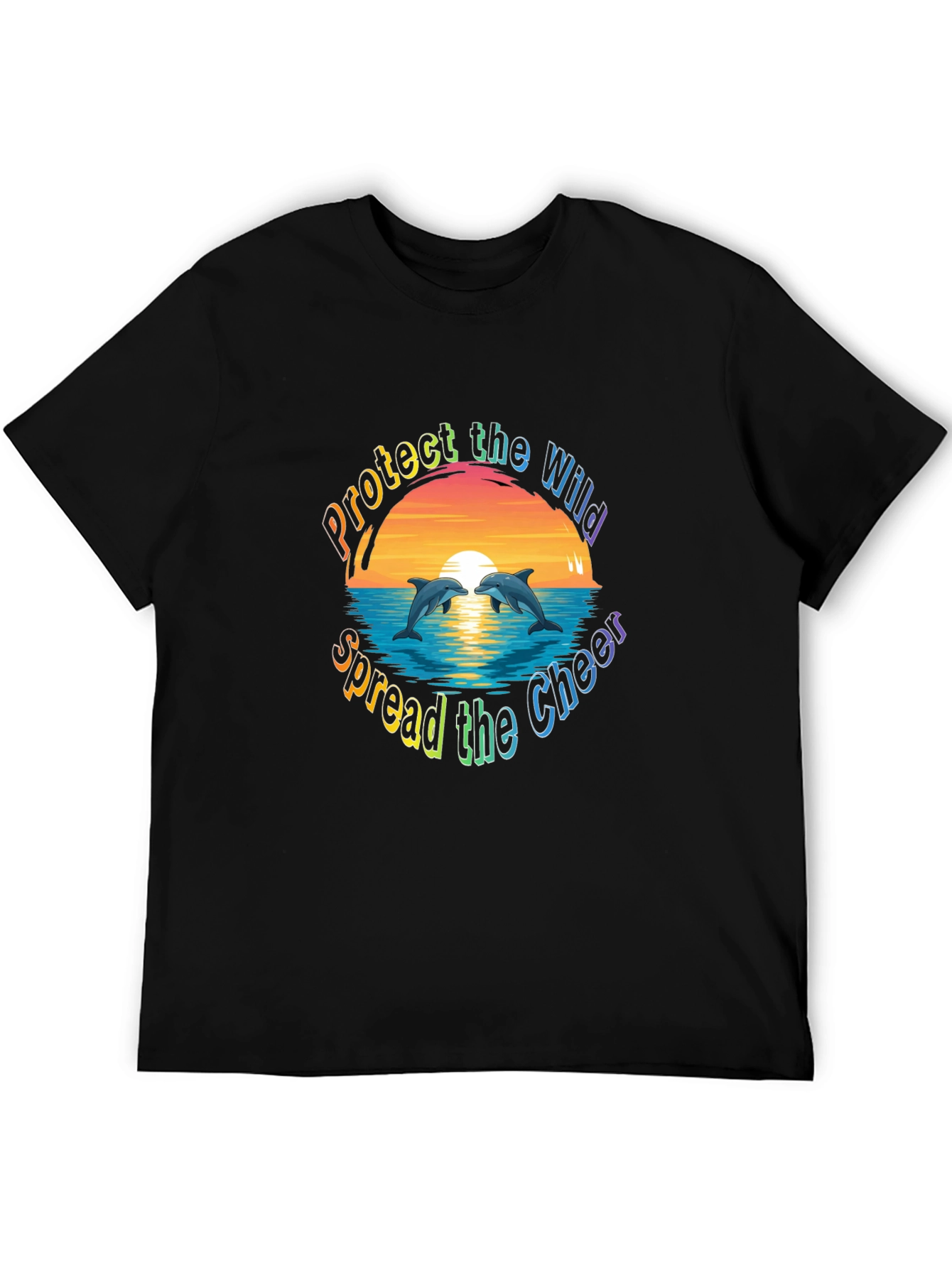 Protect the Wild Dolphin Graphic Tee