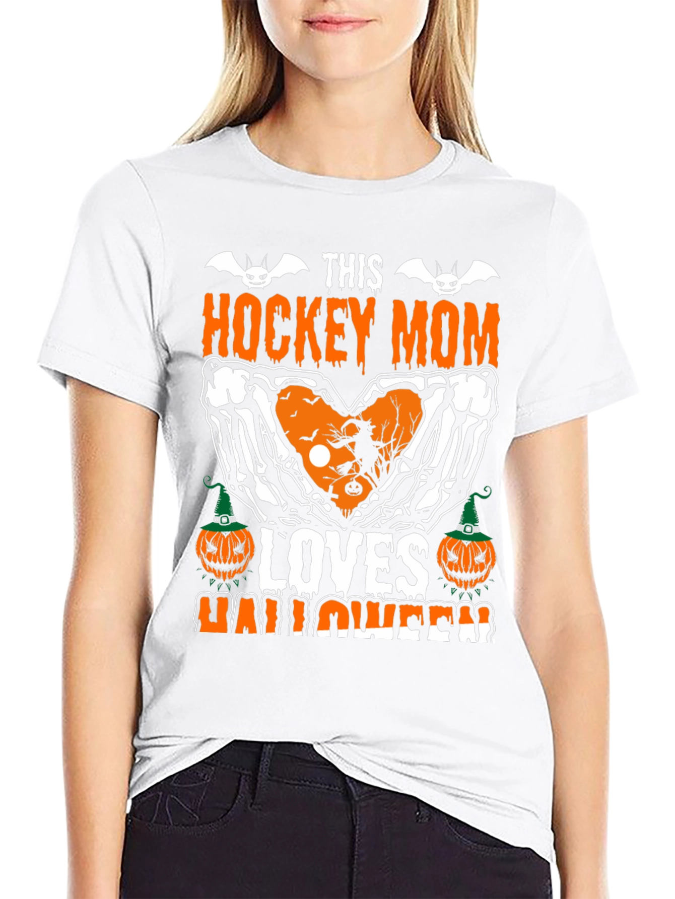 Hockey Mom Halloween T-Shirt