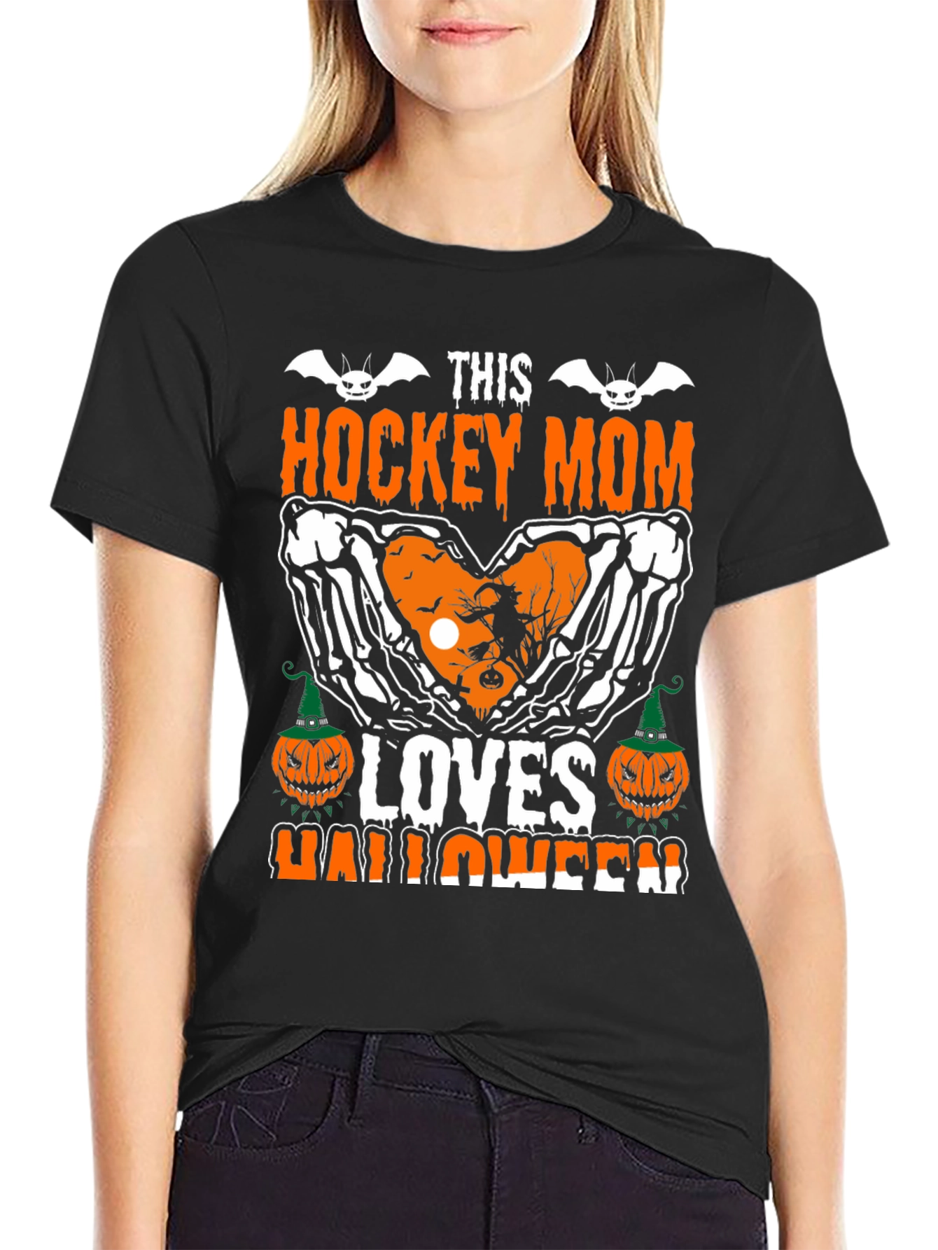Hockey Mom Halloween T-Shirt