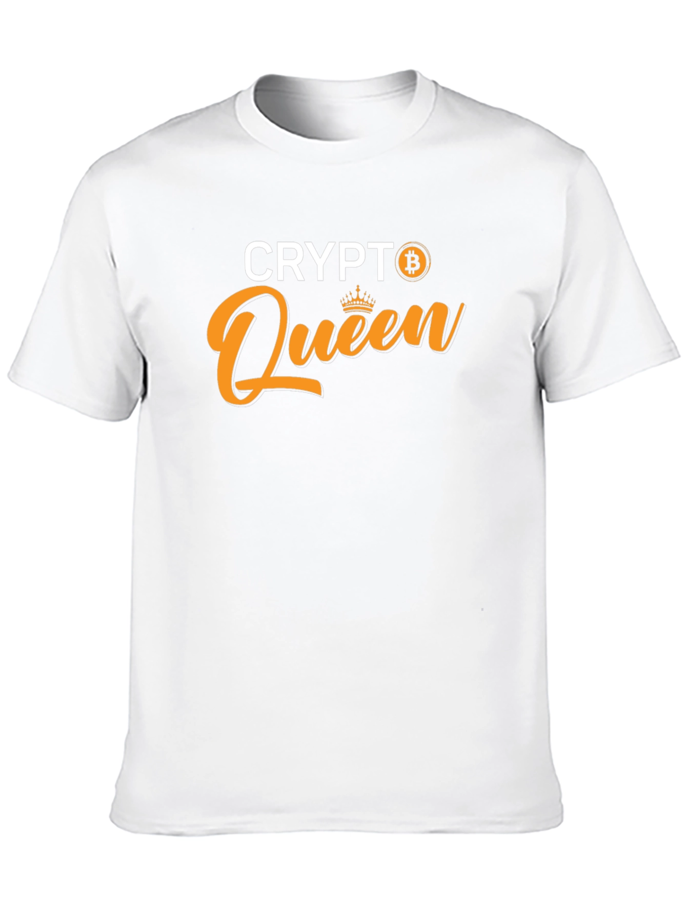 Crypto Queen Black Graphic T-Shirt