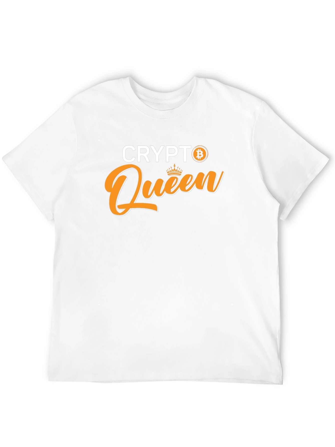 Crypto Queen Black Graphic T-Shirt