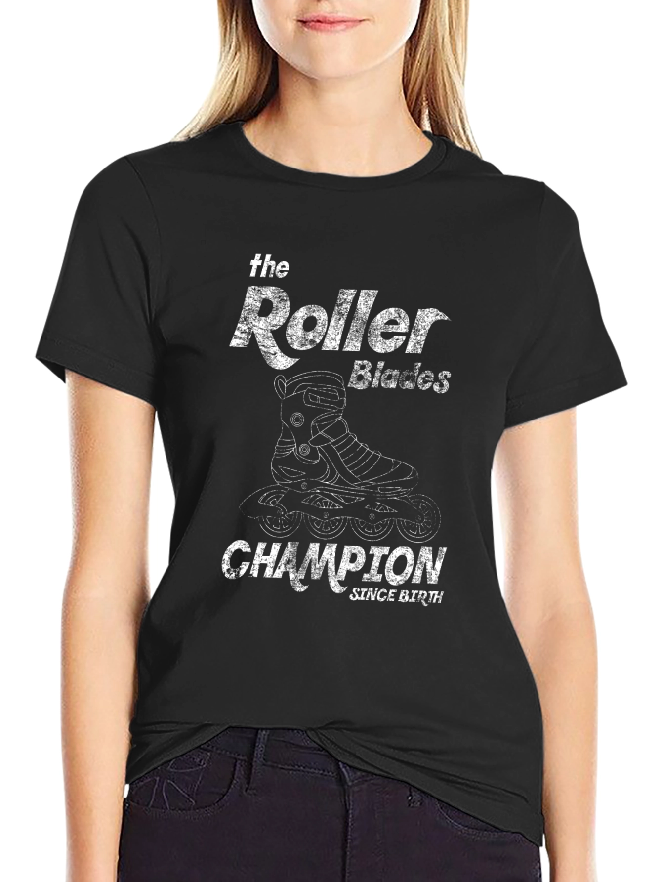 Roller Blades Champion T-Shirt - Black