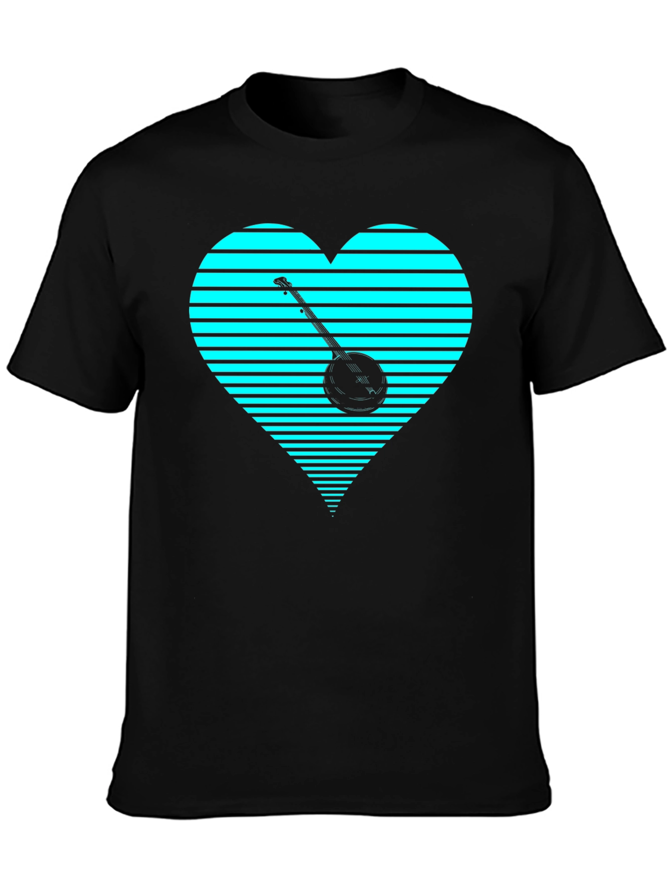 Banjo Heart Graphic Tee