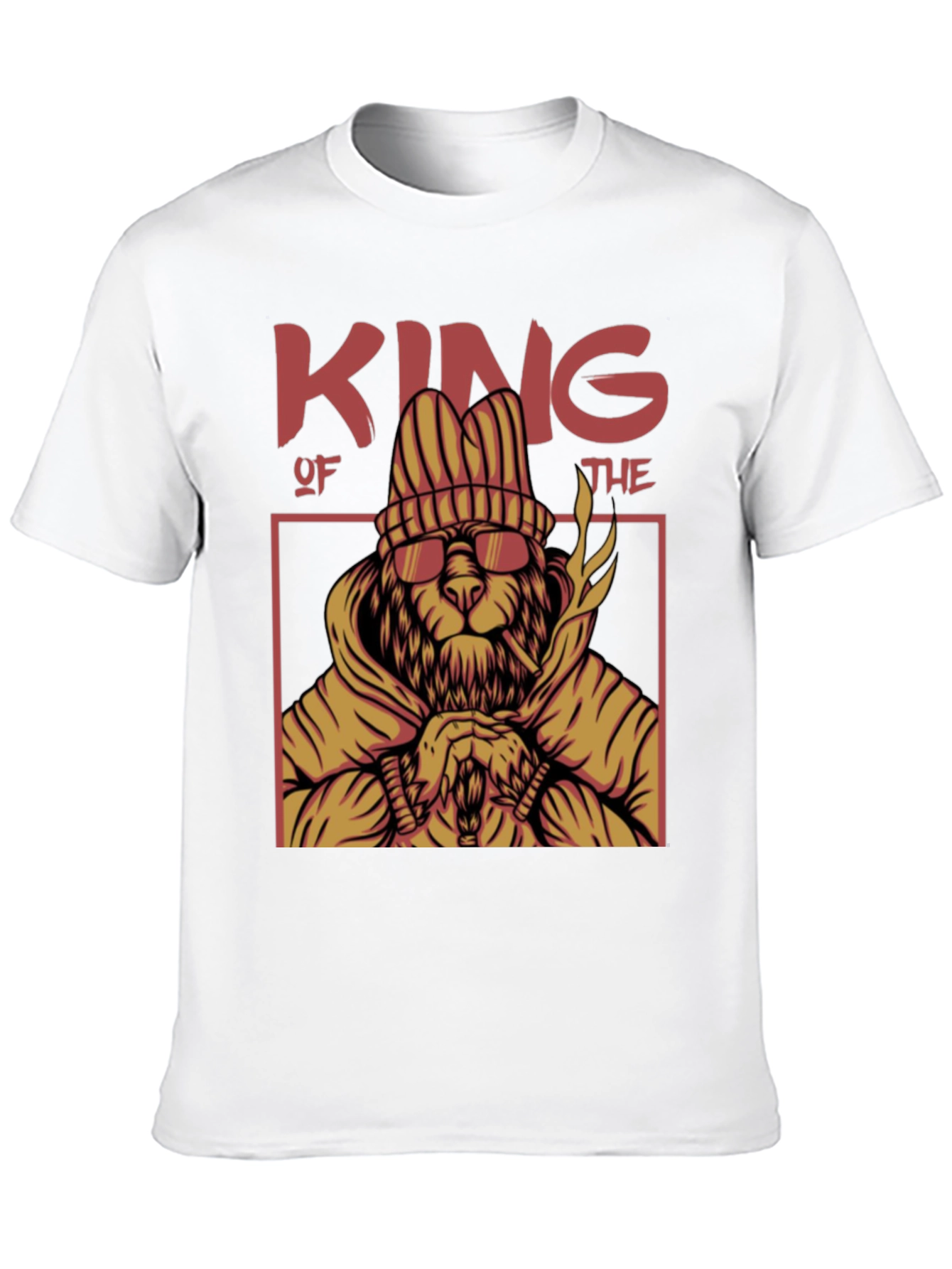 King Lion Graphic T-Shirt - Urban Streetwear Tee