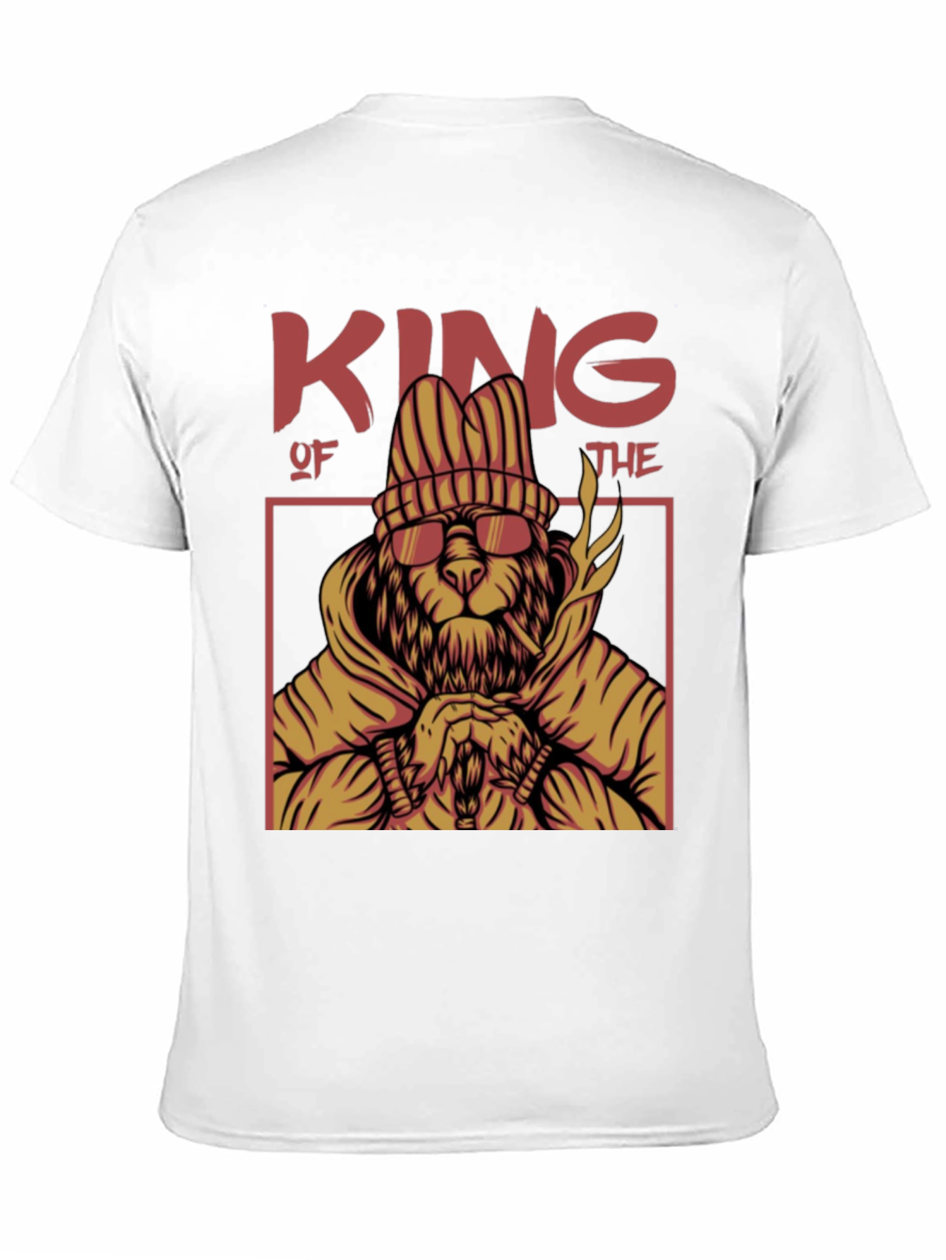 King Lion Graphic T-Shirt - Urban Streetwear Tee
