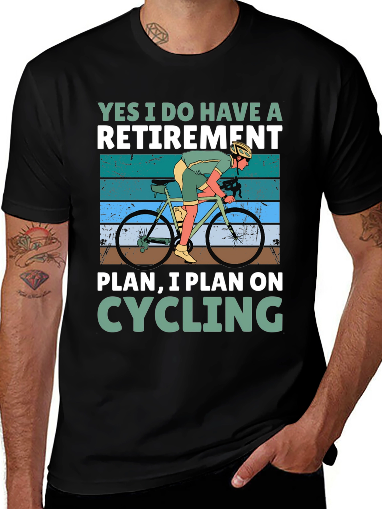 Retirement Cycling Plan T-Shirt