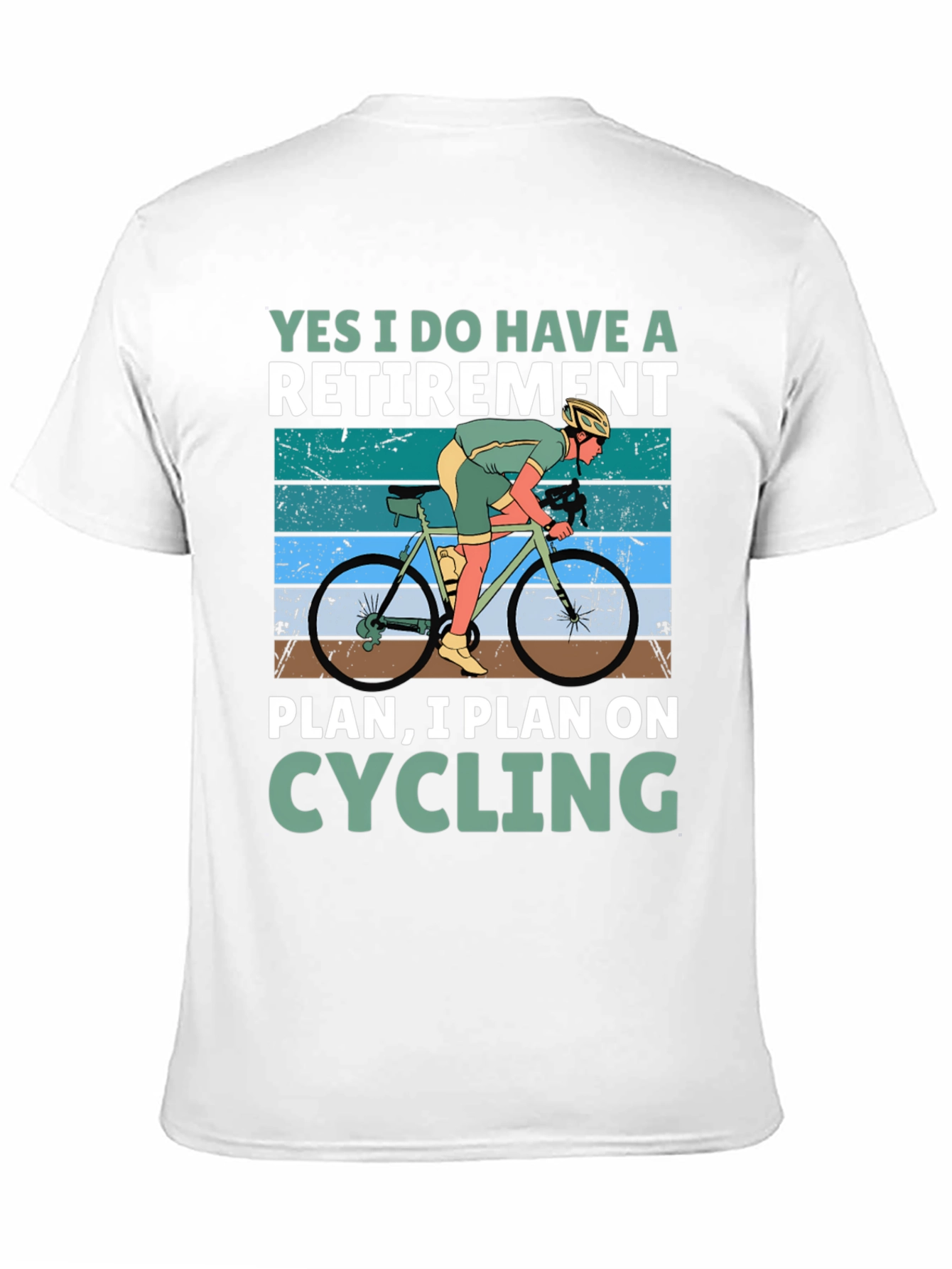 Retirement Cycling Plan T-Shirt