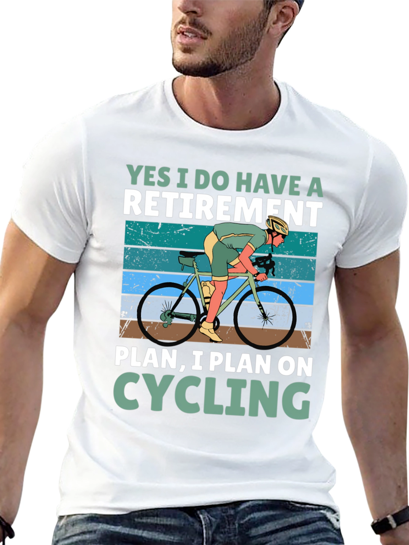 Retirement Cycling Plan T-Shirt