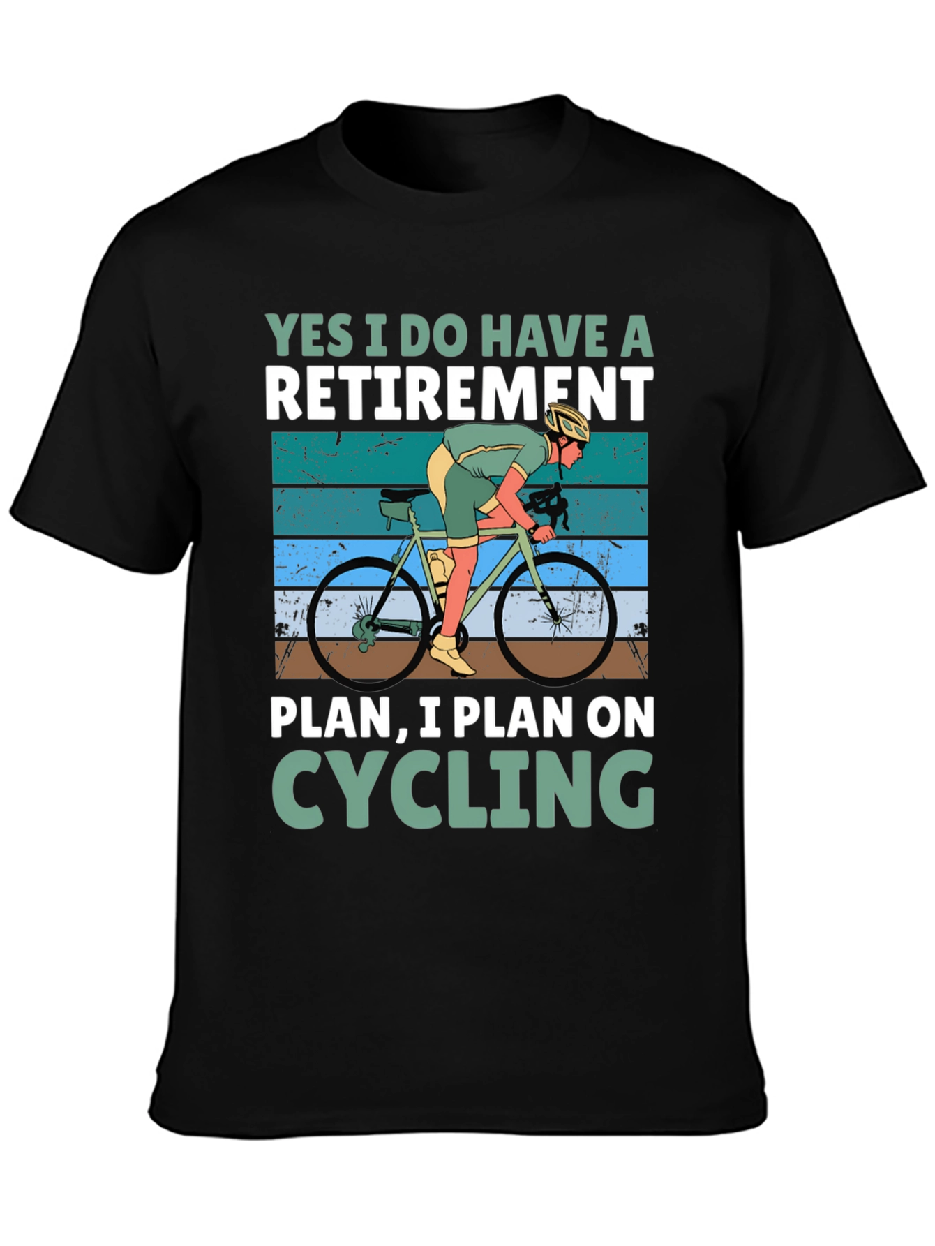 Retirement Cycling Plan T-Shirt