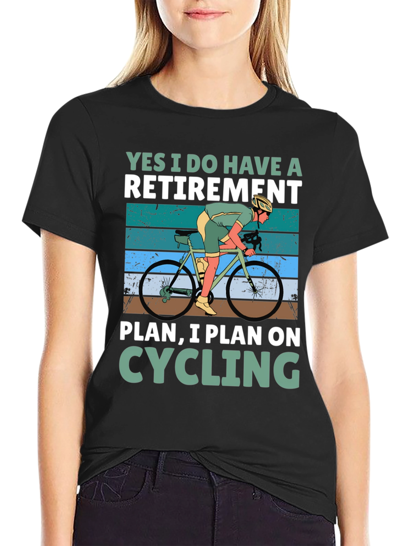 Retirement Cycling Plan T-Shirt